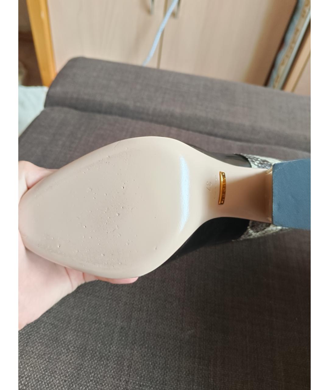 GUCCI BEAUTY Черные туфли, фото 2