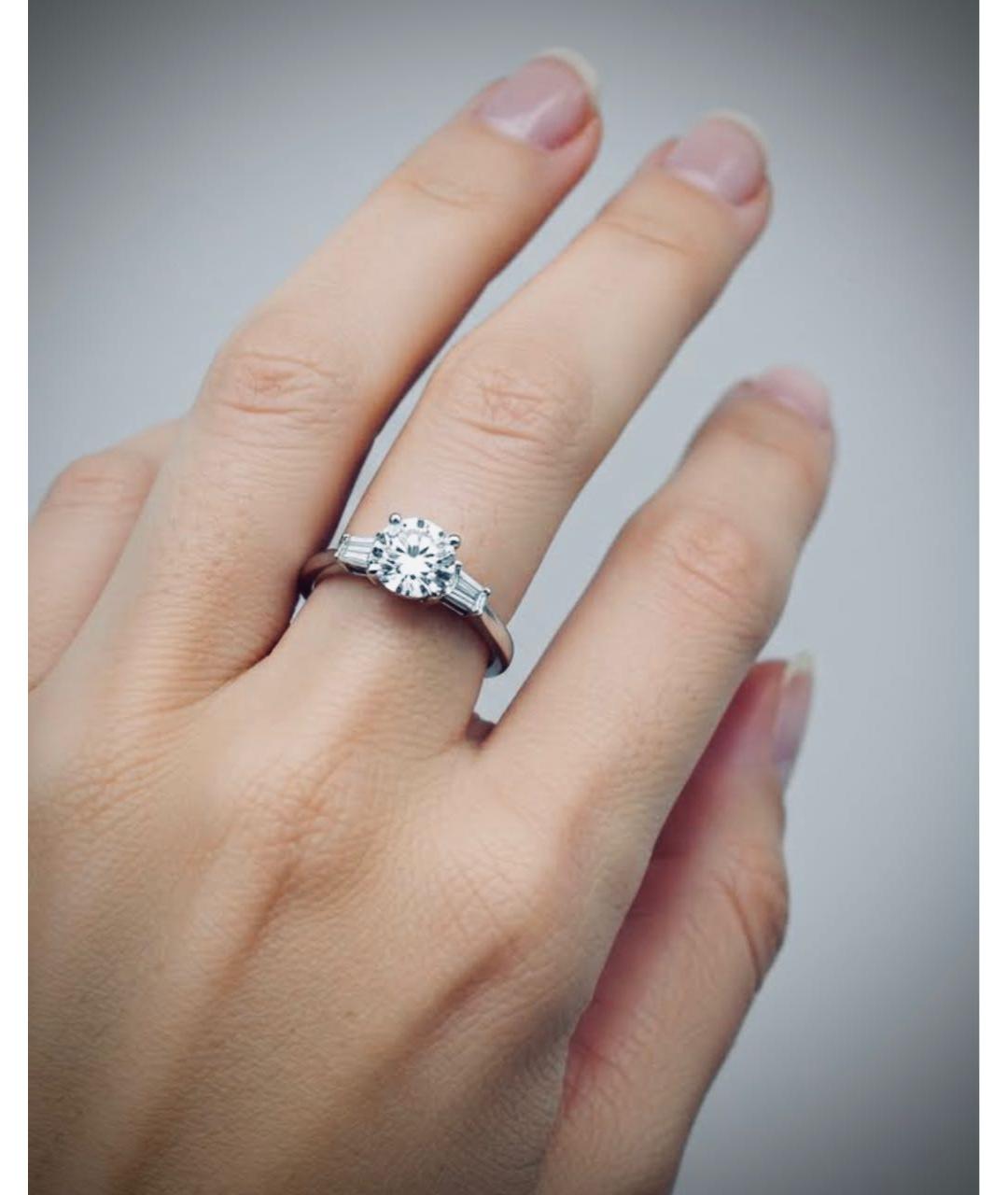 TIFFANY&CO Серебряное платиновое кольцо, фото 3