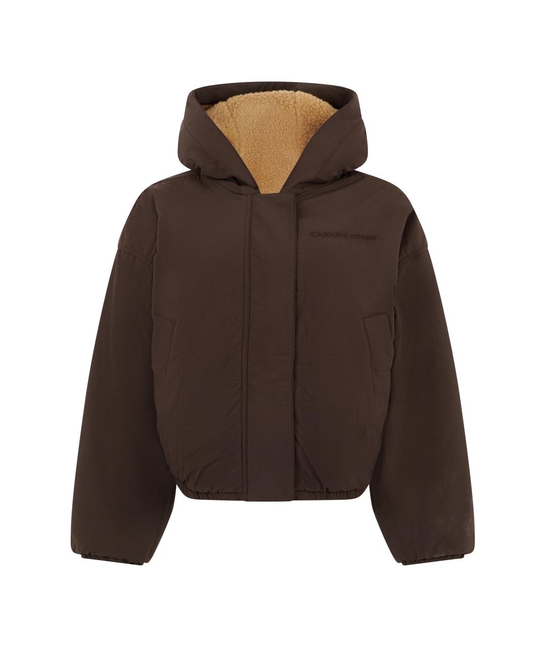 CANADA GOOSE Бежевая шерстяная куртка, фото 3