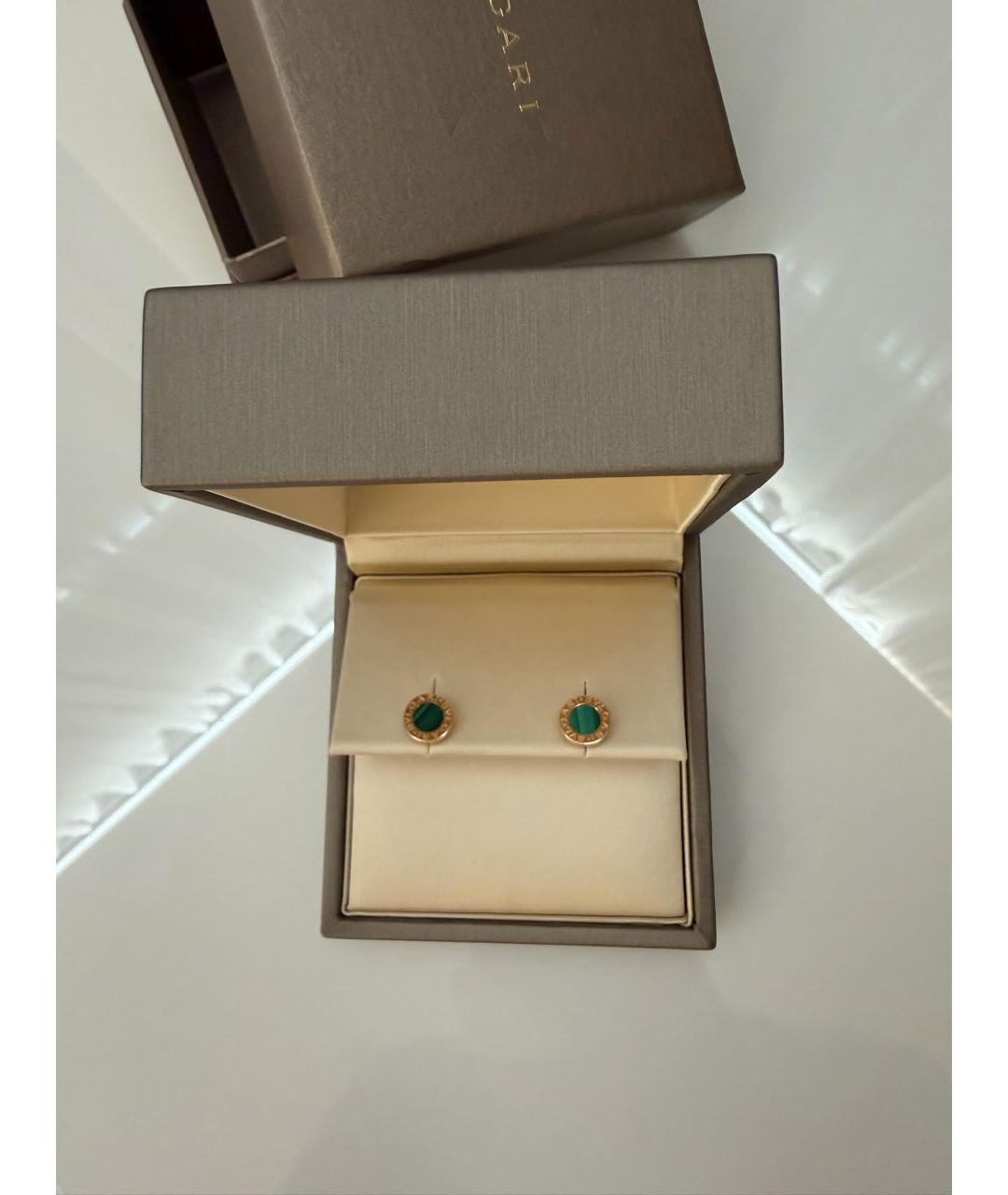 BVLGARI Желтые серьги из желтого золота, фото 2