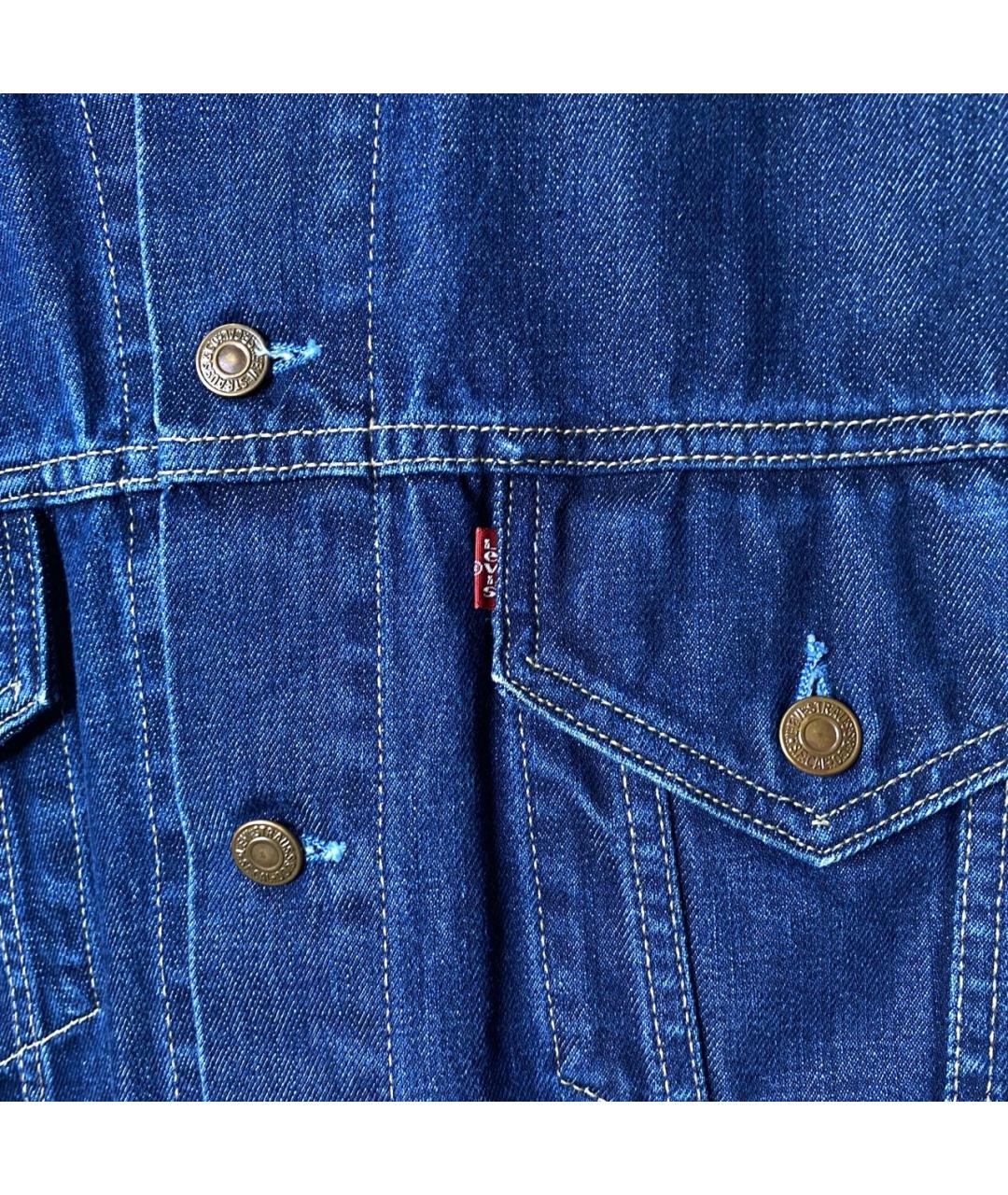 LEVI'S Синяя деним куртка, фото 5