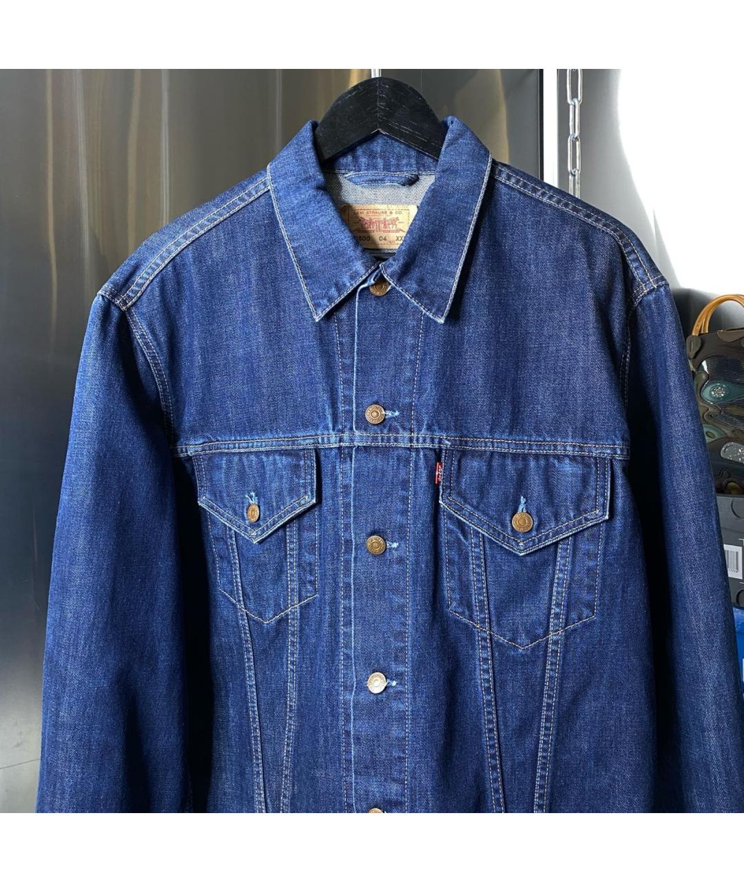 LEVI'S Синяя деним куртка, фото 2