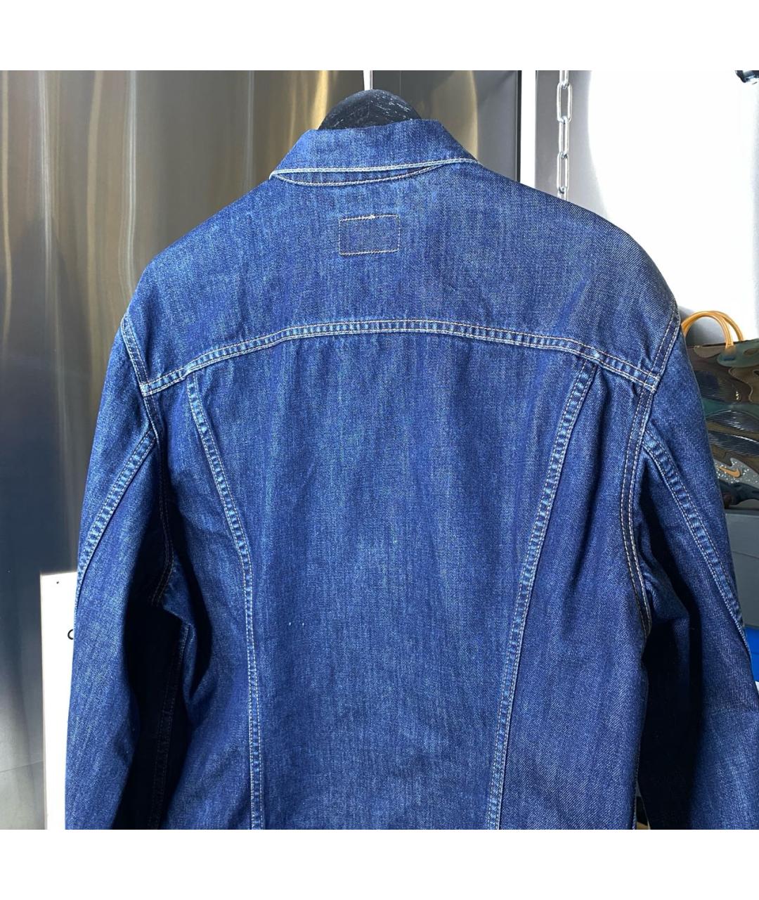 LEVI'S Синяя деним куртка, фото 4