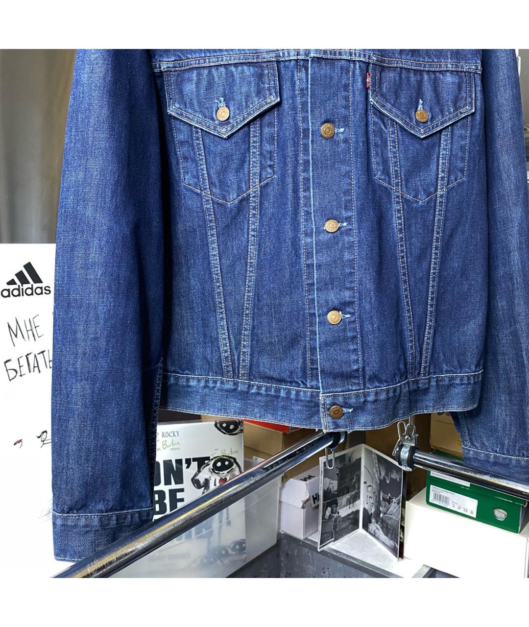 LEVI'S Синяя деним куртка, фото 3