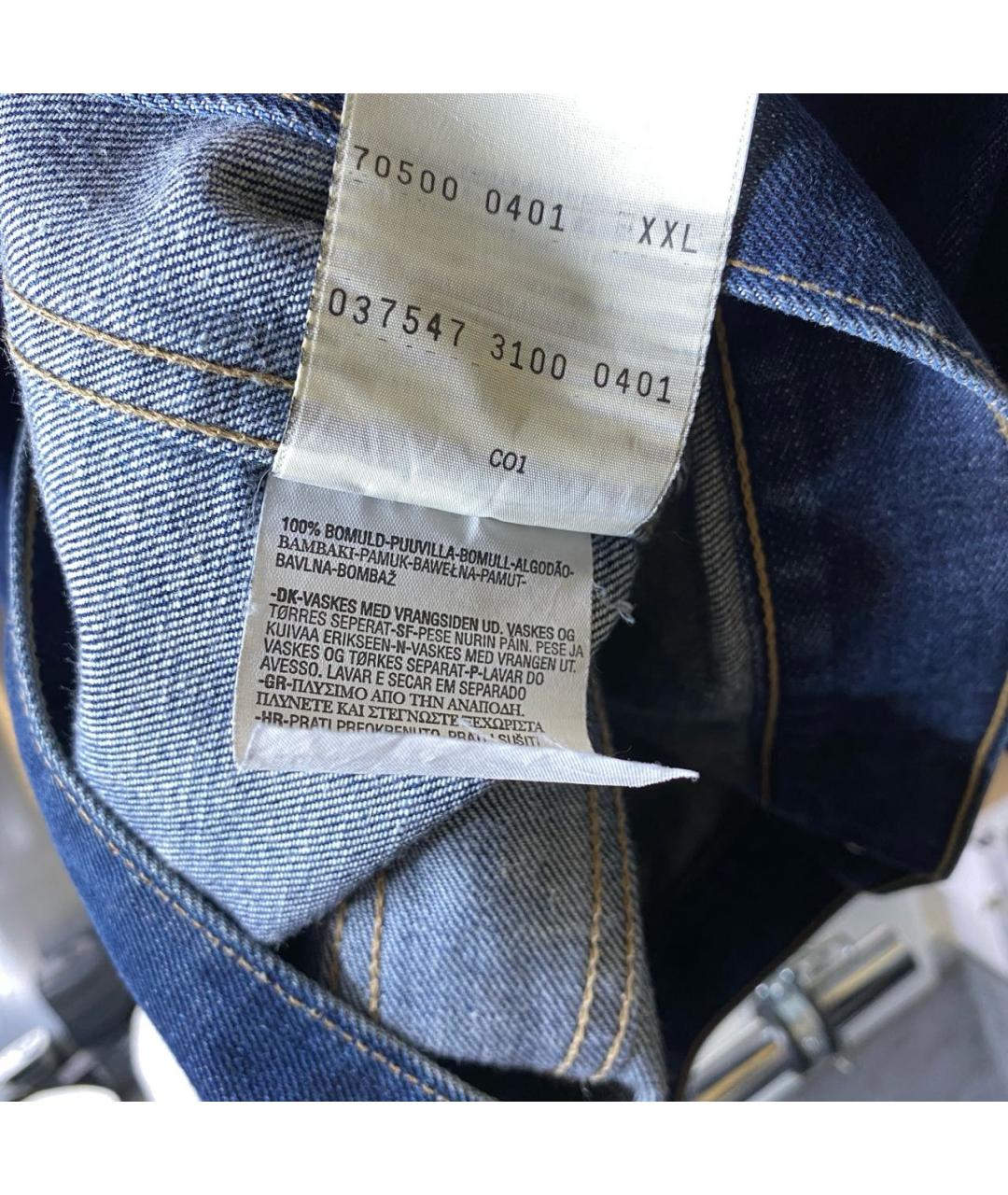 LEVI'S Синяя деним куртка, фото 8