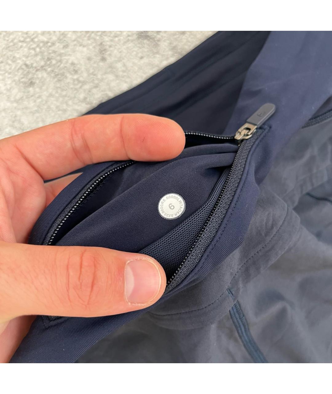 Lululemon Темно-синие шорты, фото 4