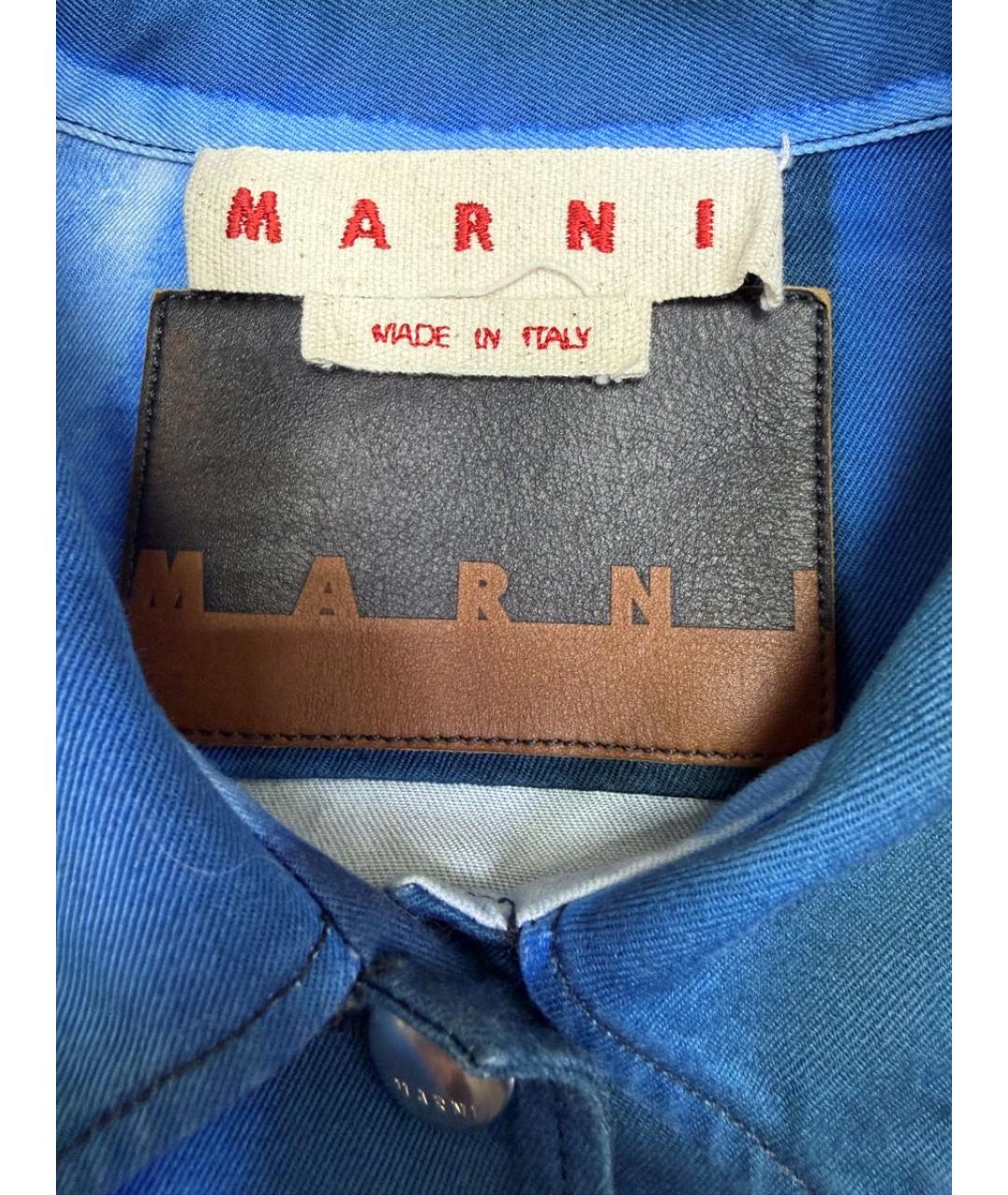 MARNI Хлопковая рубашка, фото 4