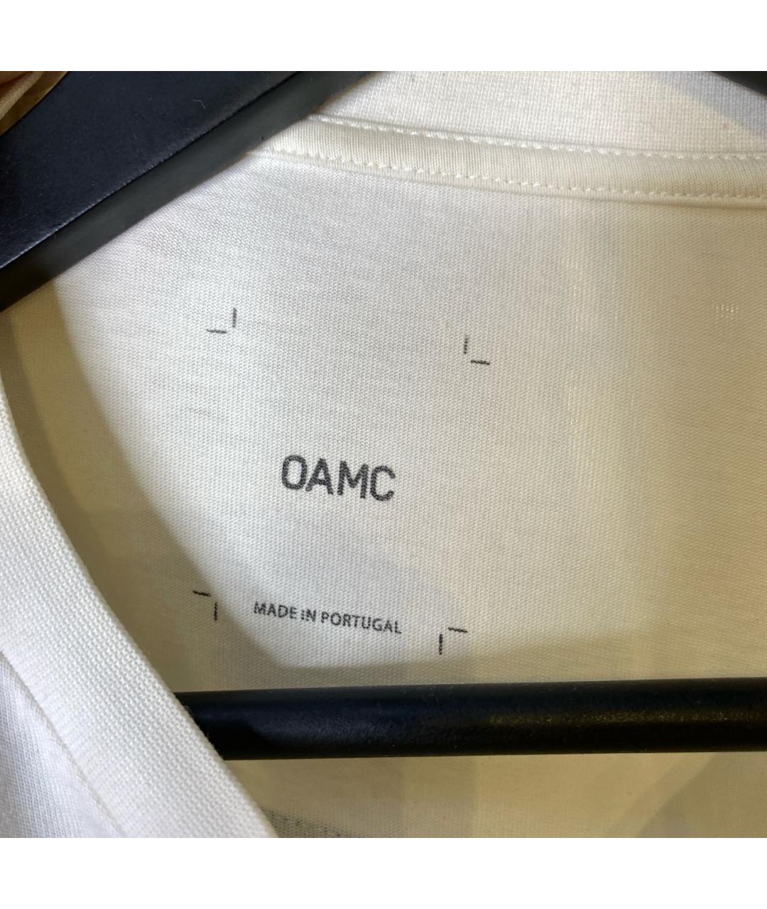 OAMC Белая хлопковая футболка, фото 5