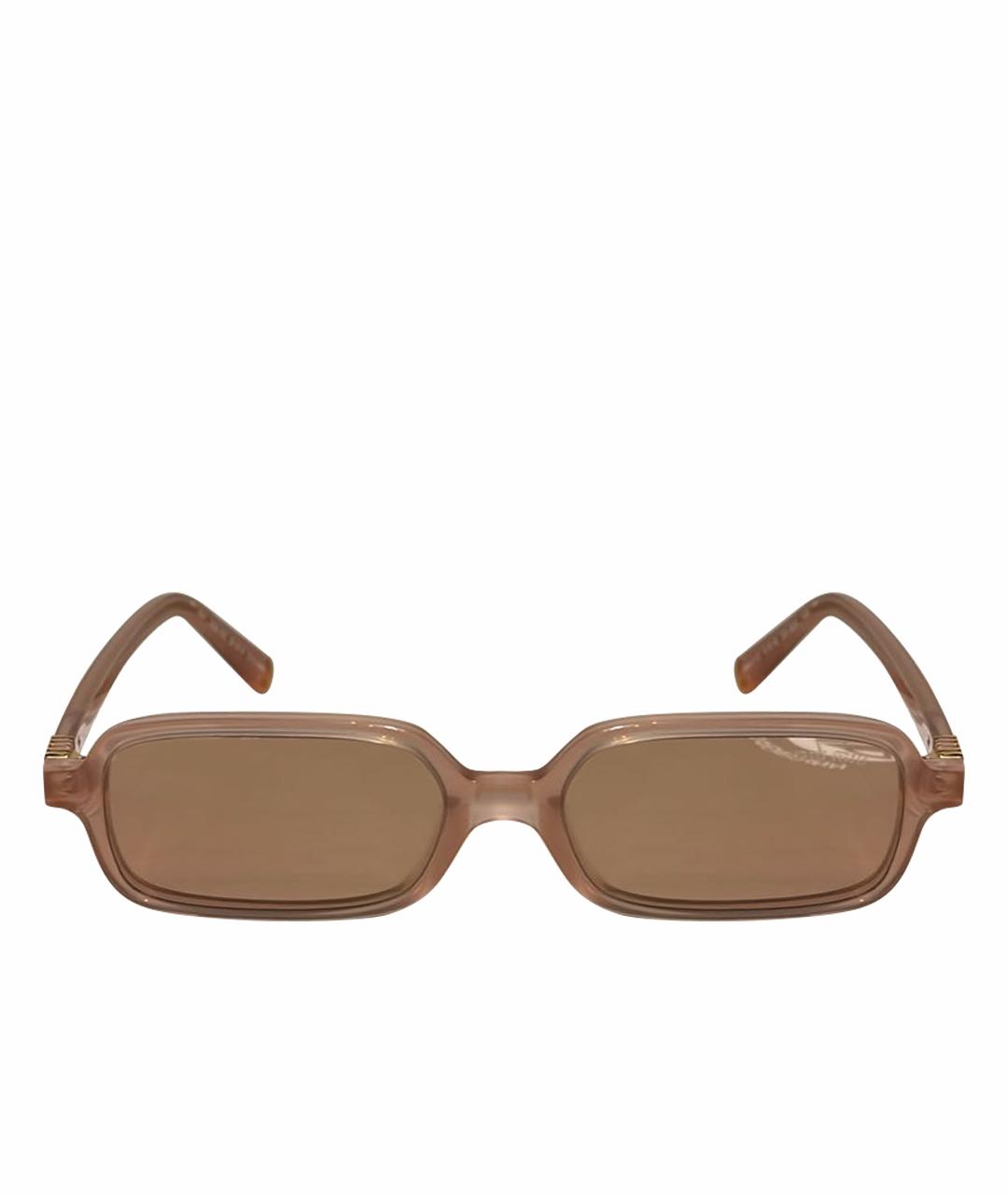 MIU MIU Розовые пластиковые солнцезащитные очки, фото 1