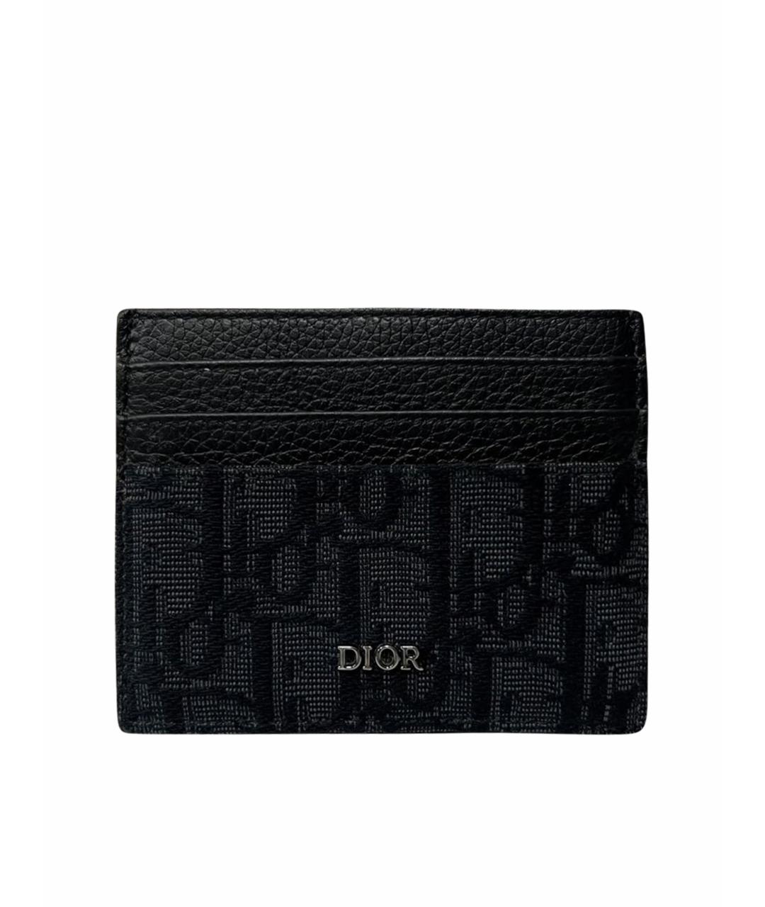 CHRISTIAN DIOR Черный кардхолдер, фото 1
