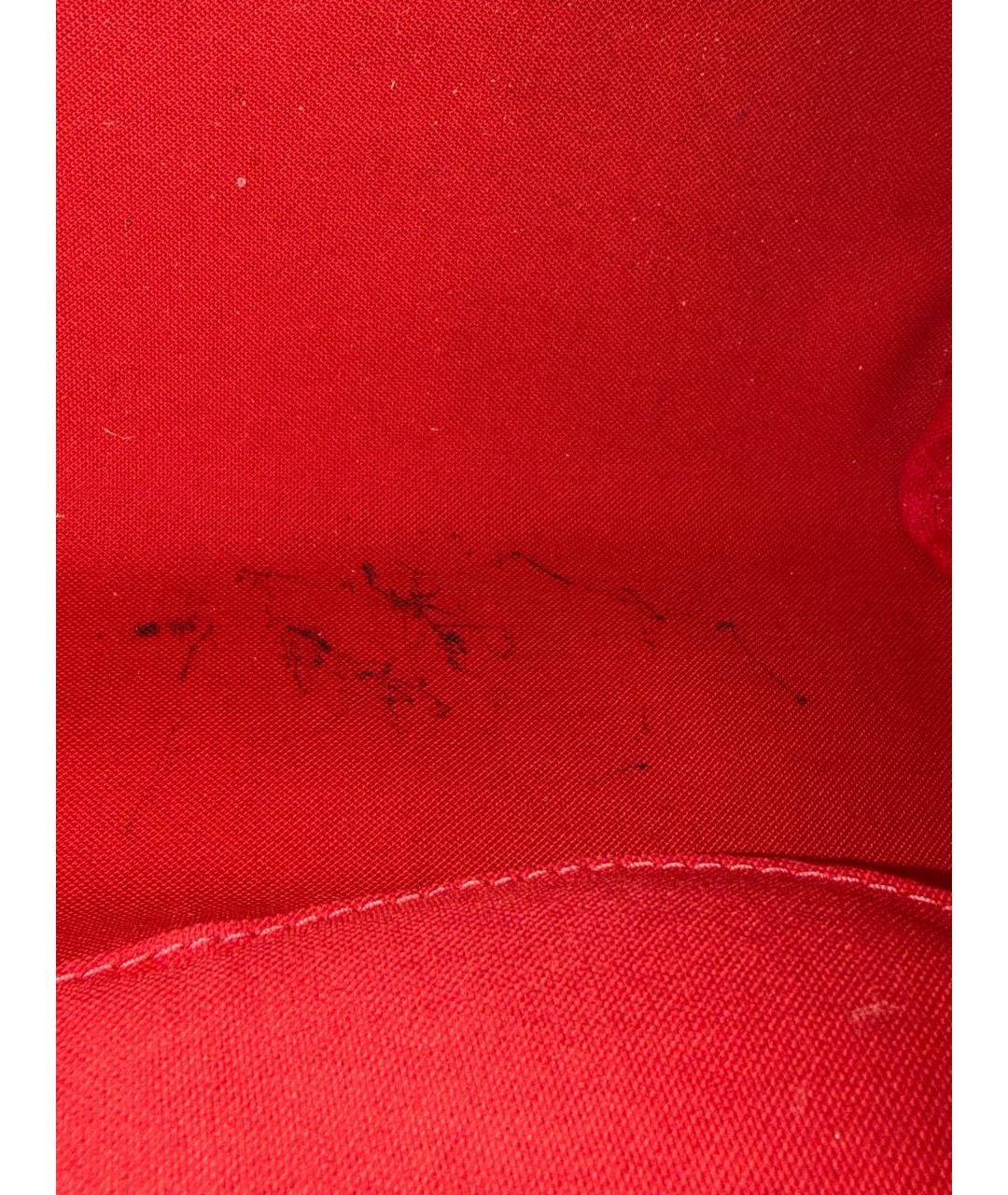 LOUIS VUITTON Коричневая канва сумка с короткими ручками, фото 6