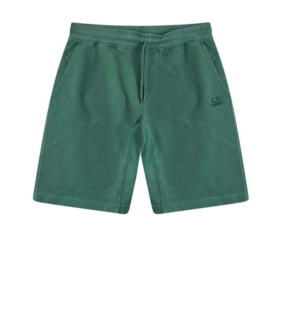 CP COMPANY Зеленые хлопковые шорты, фото 1