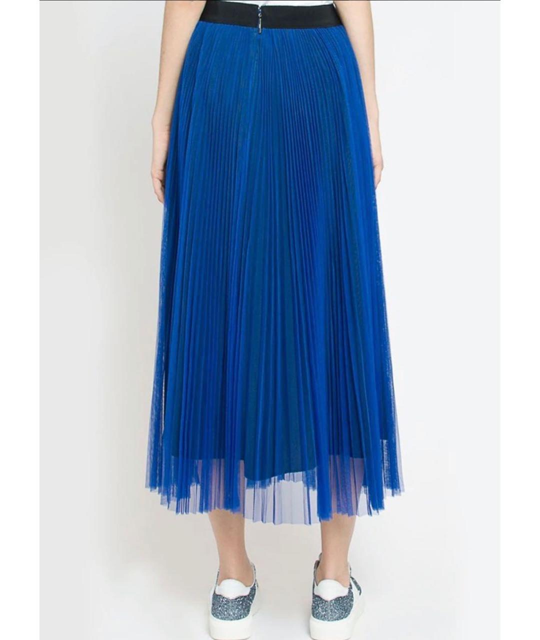 MSGM Синяя юбка макси, фото 4