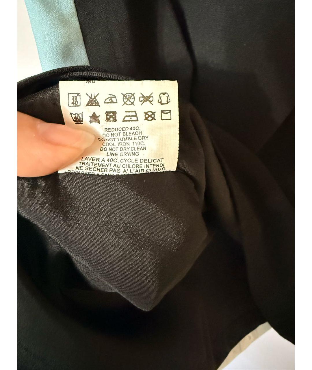 LOVE MOSCHINO Голубое хлопковое повседневное платье, фото 6