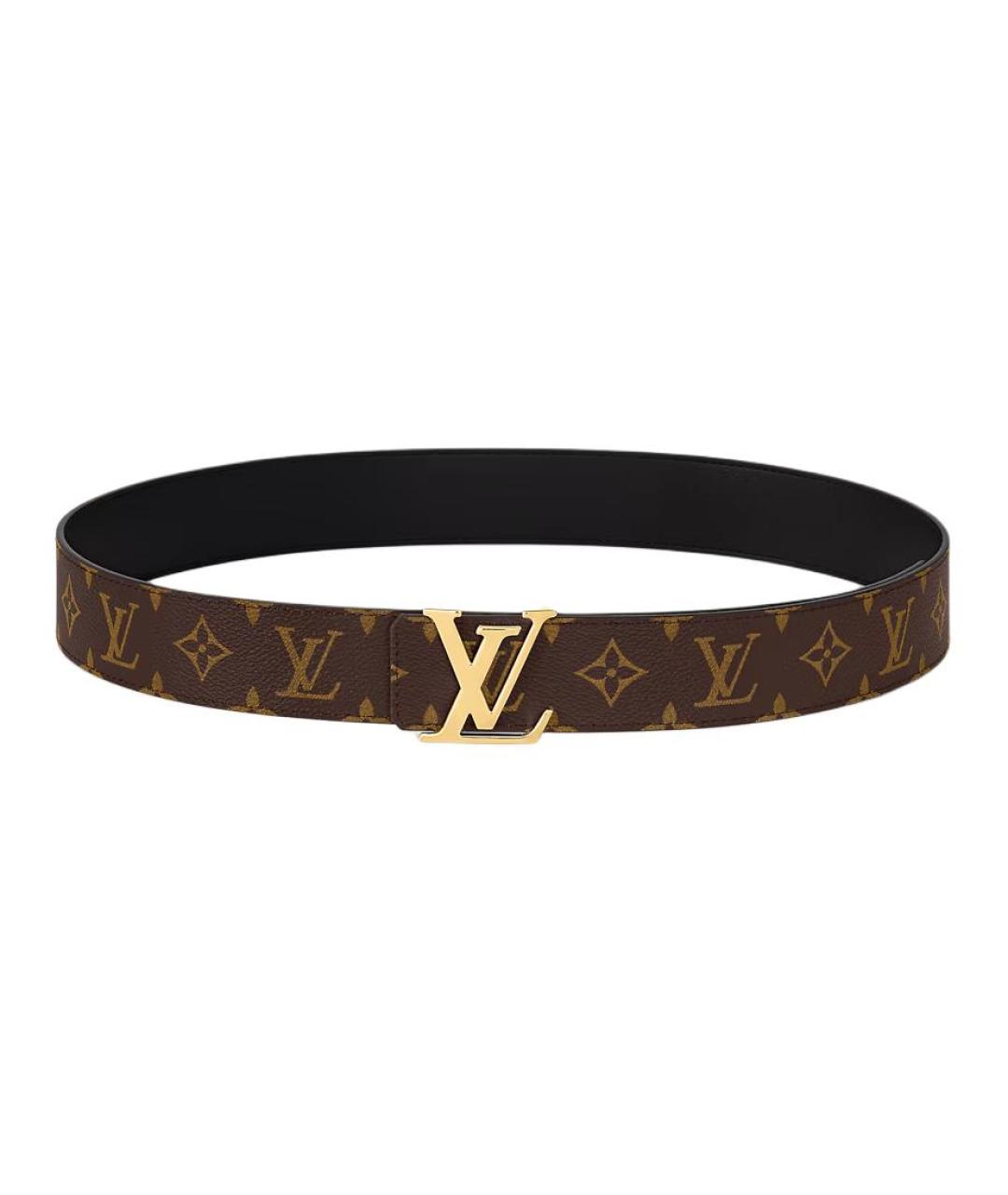 LOUIS VUITTON Коричневый ремень, фото 1