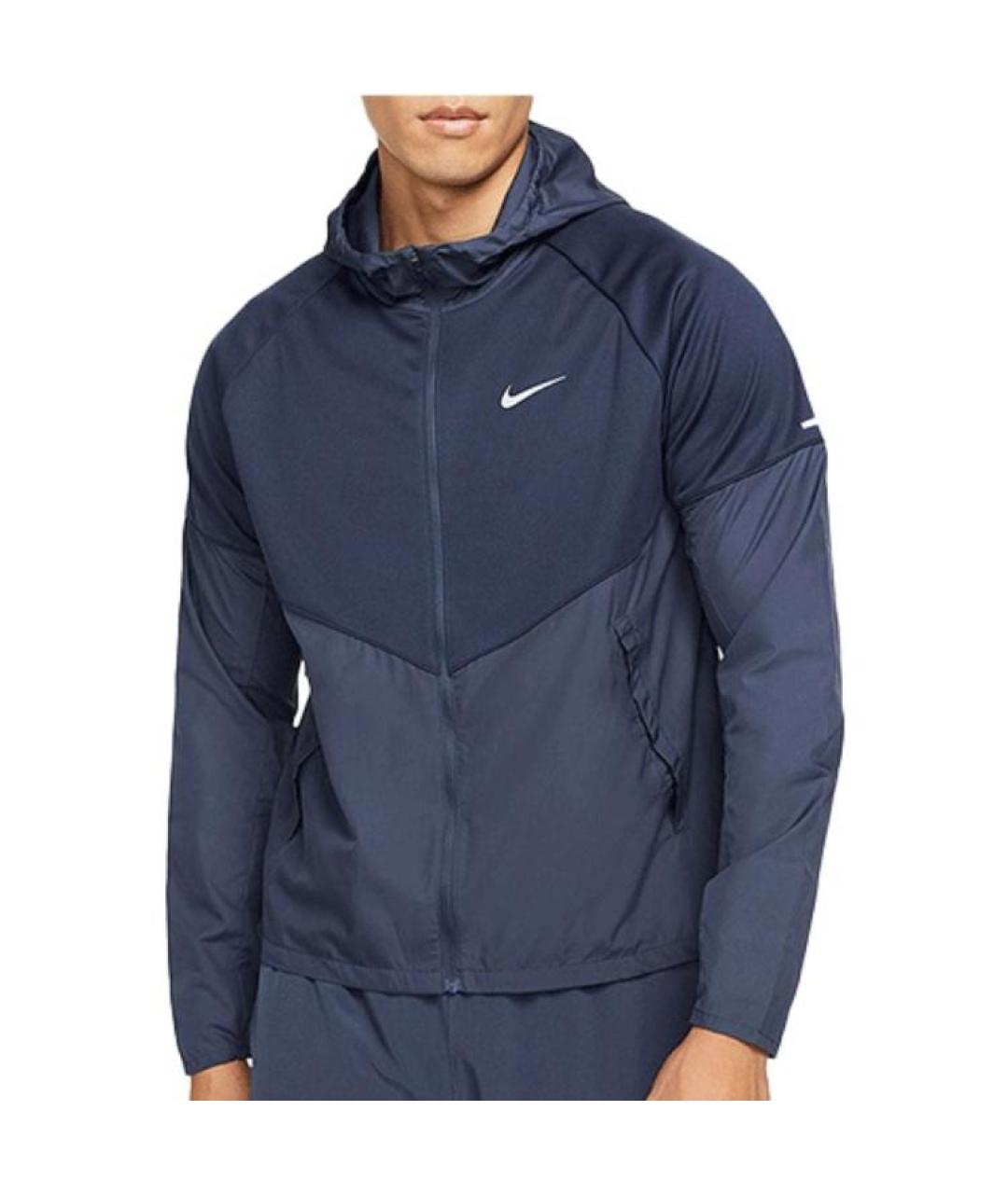 NIKE Темно-синяя куртка, фото 3