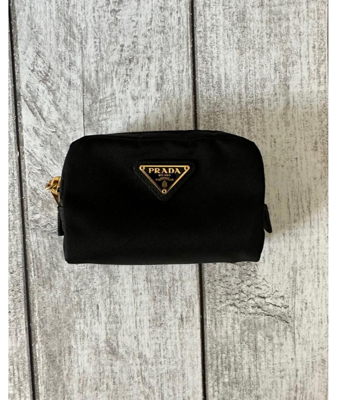 PRADA Черный кошелек, фото 8