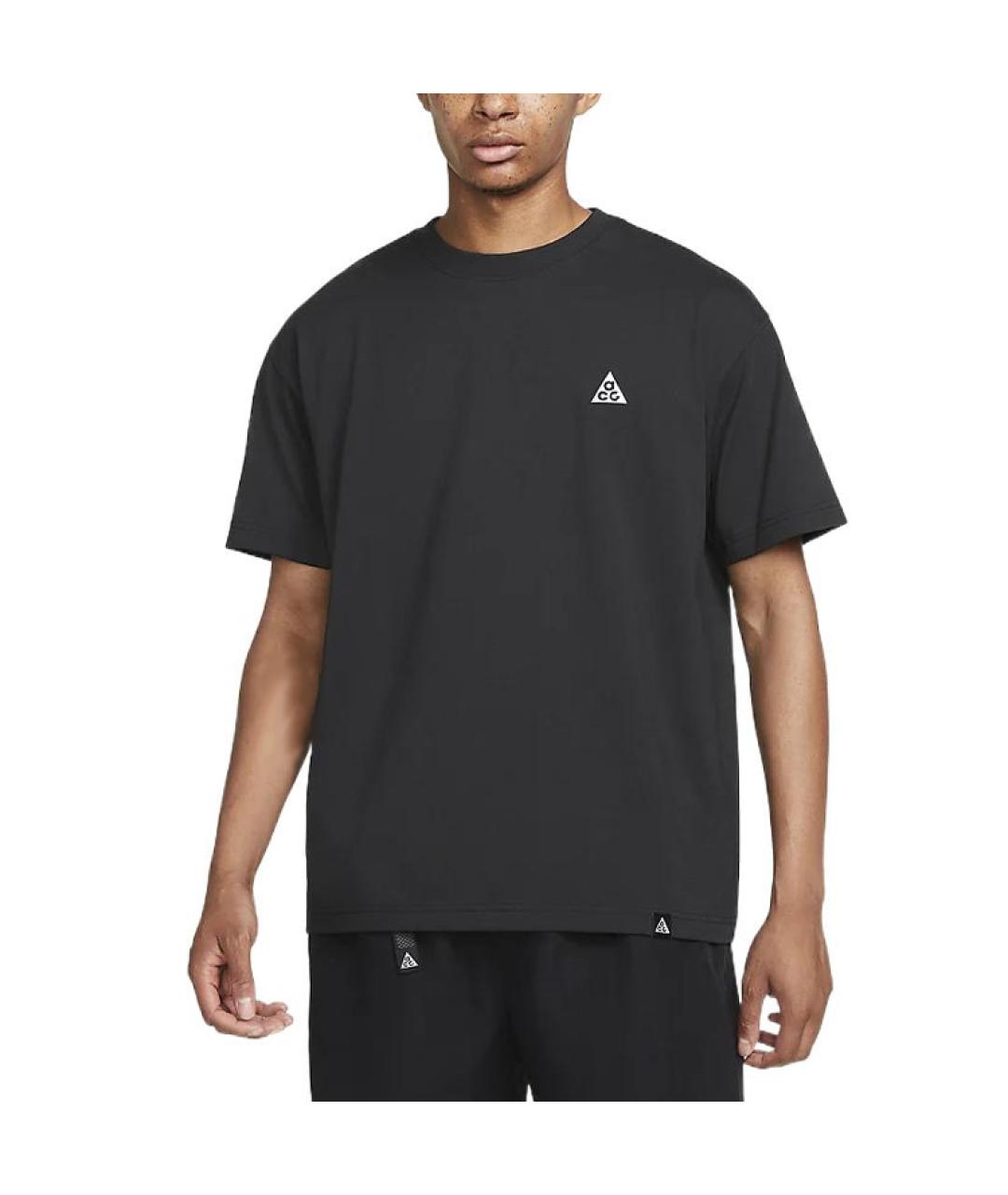 NIKE Черная футболка, фото 4