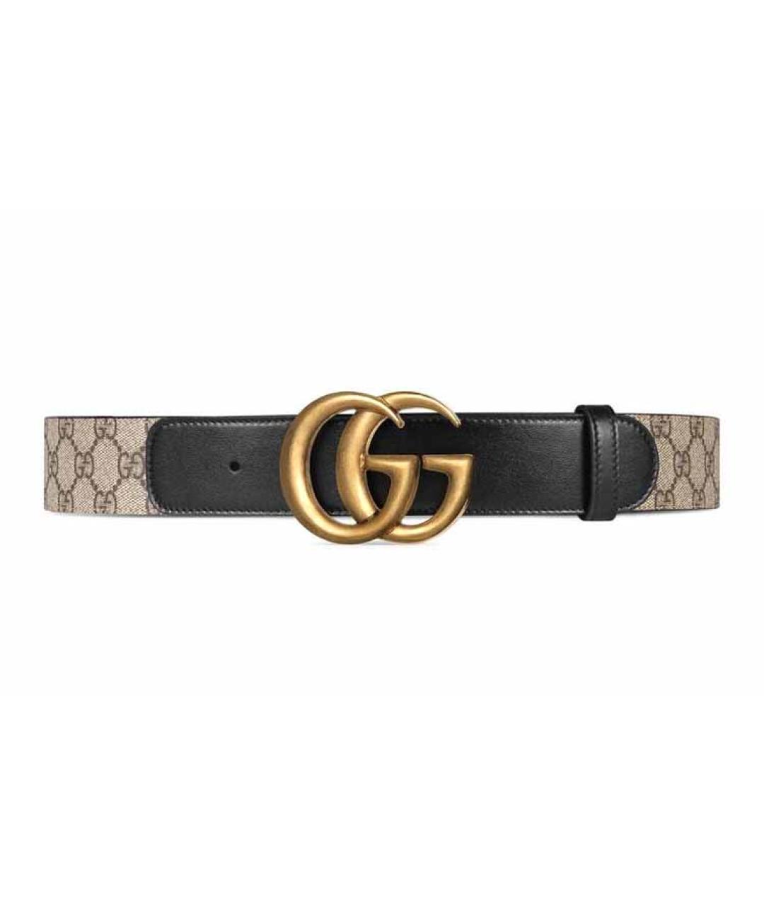 GUCCI Бежевый ремень, фото 1