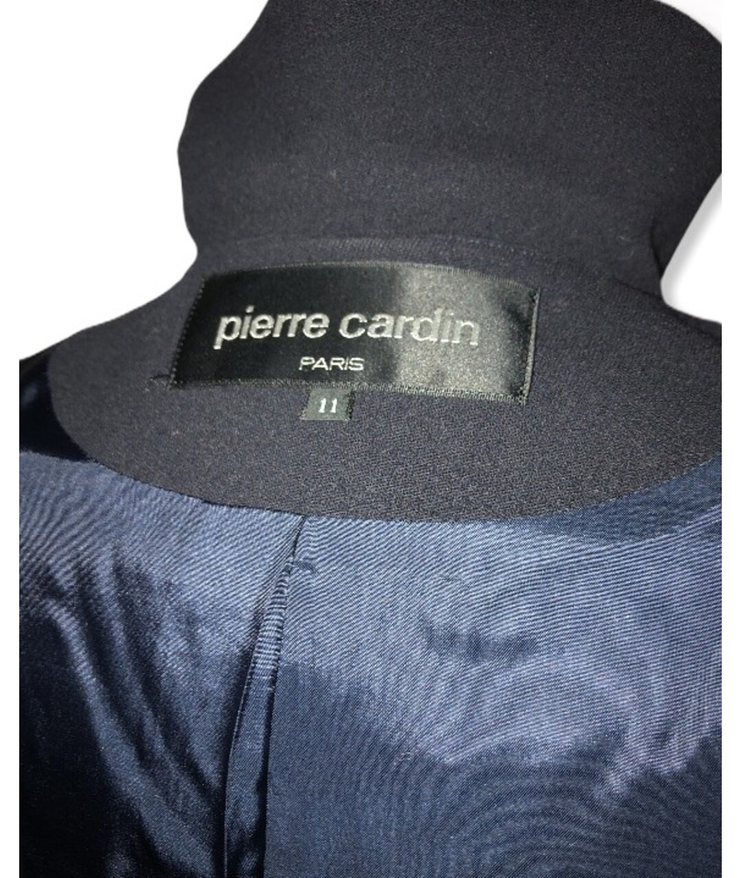 PIERRE CARDIN VINTAGE Темно-синий шерстяной костюм с юбками, фото 3