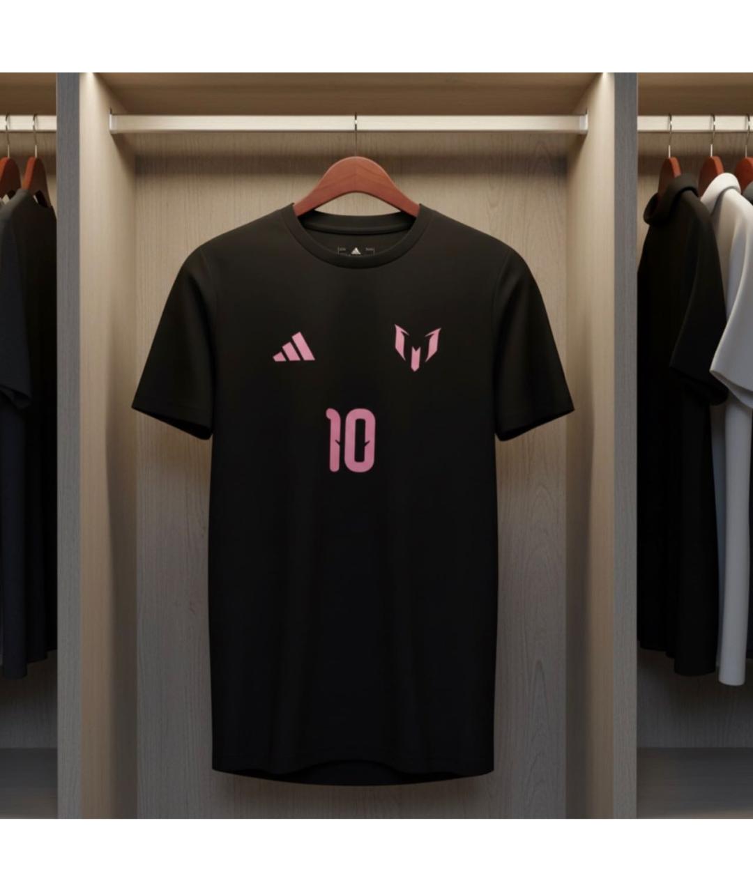 ADIDAS Черная хлопковая футболка, фото 2