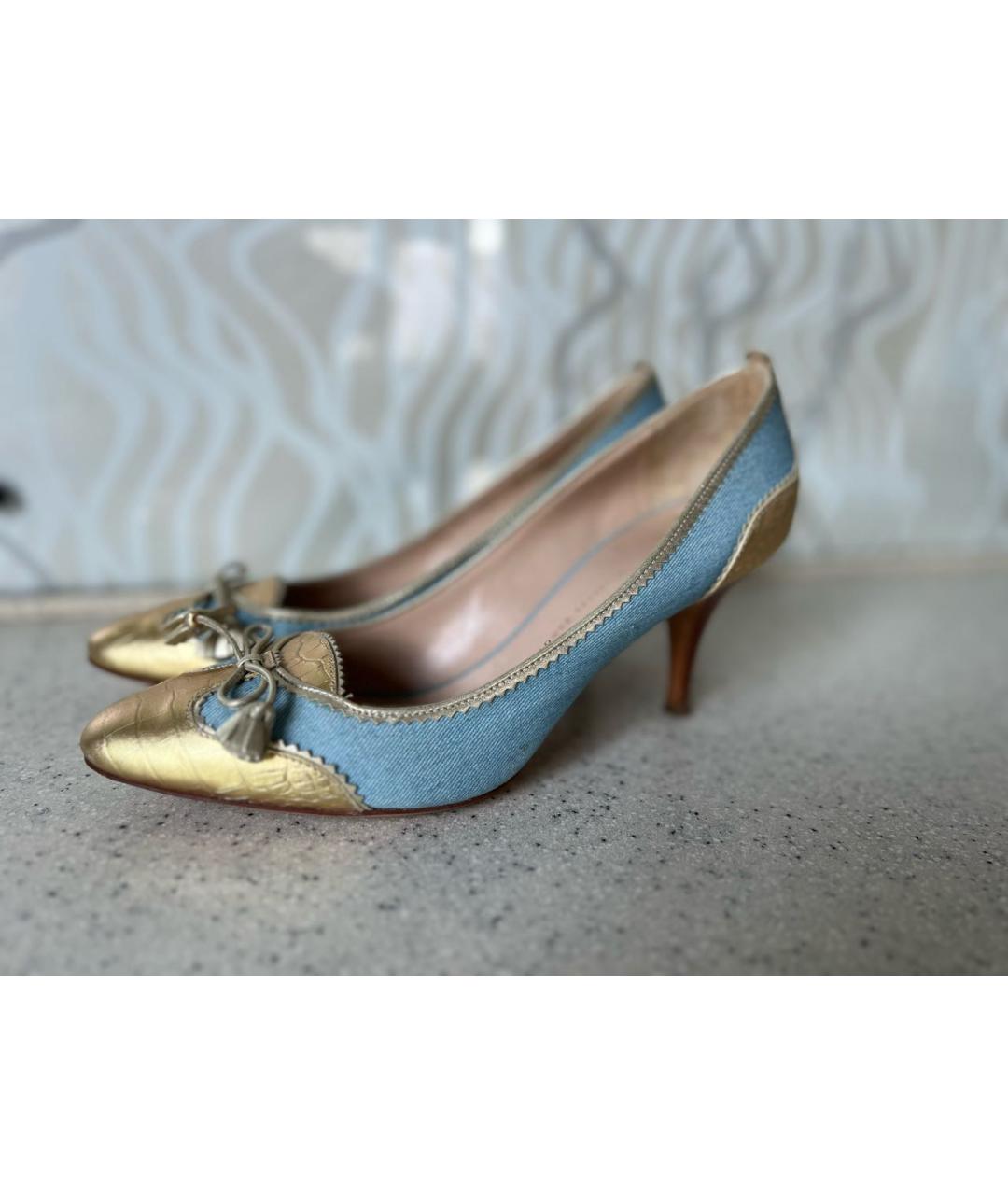 GIUSEPPE ZANOTTI DESIGN Голубые туфли, фото 5
