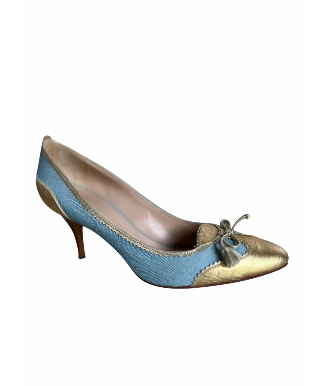GIUSEPPE ZANOTTI DESIGN Голубые туфли, фото 1