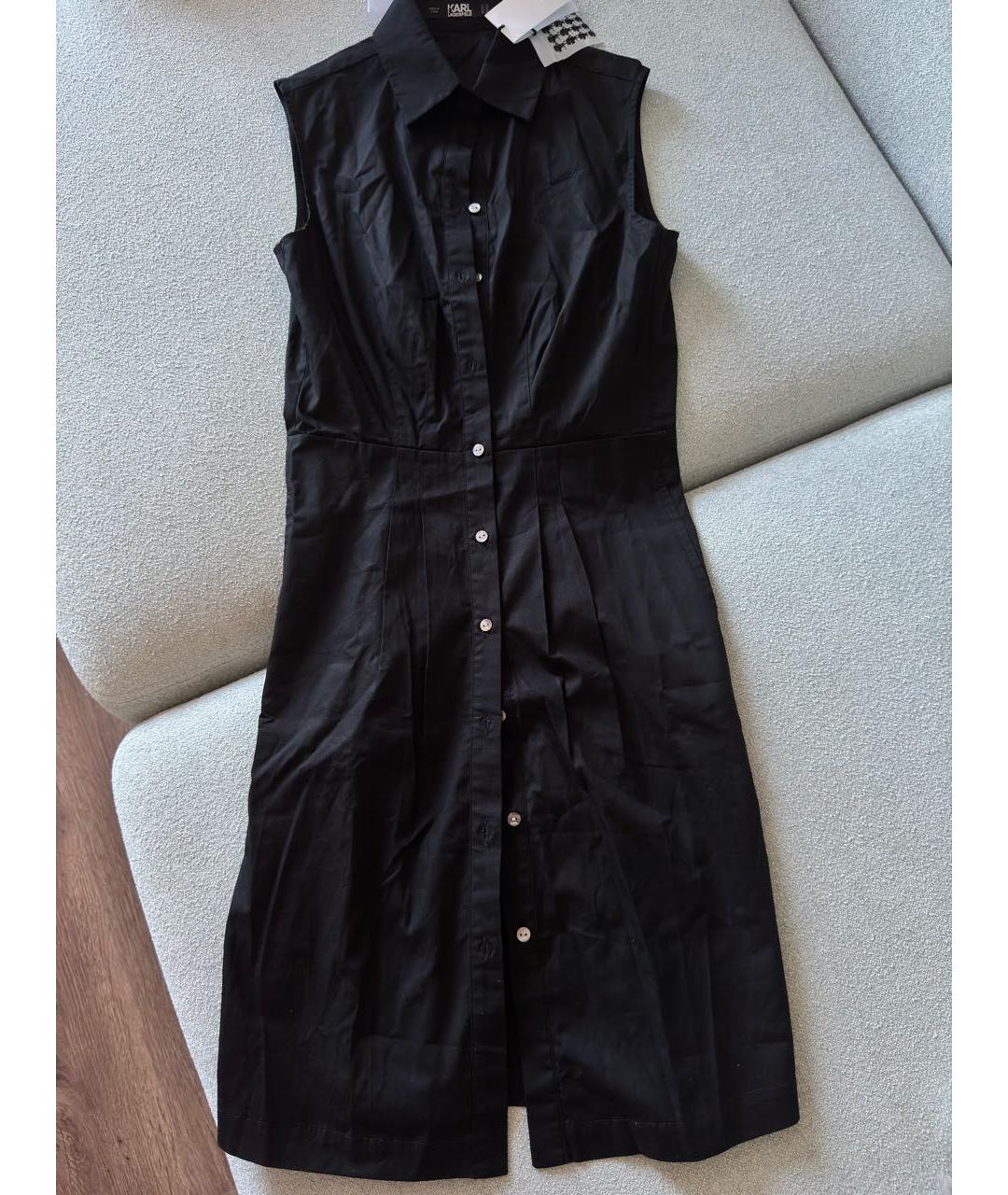 KARL LAGERFELD Черное платье, фото 4