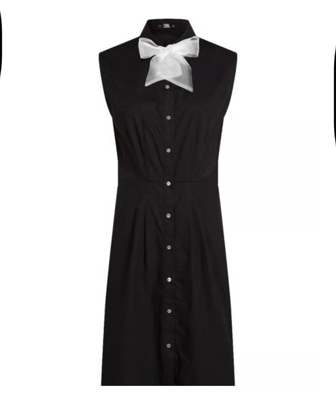 KARL LAGERFELD Черное платье, фото 8