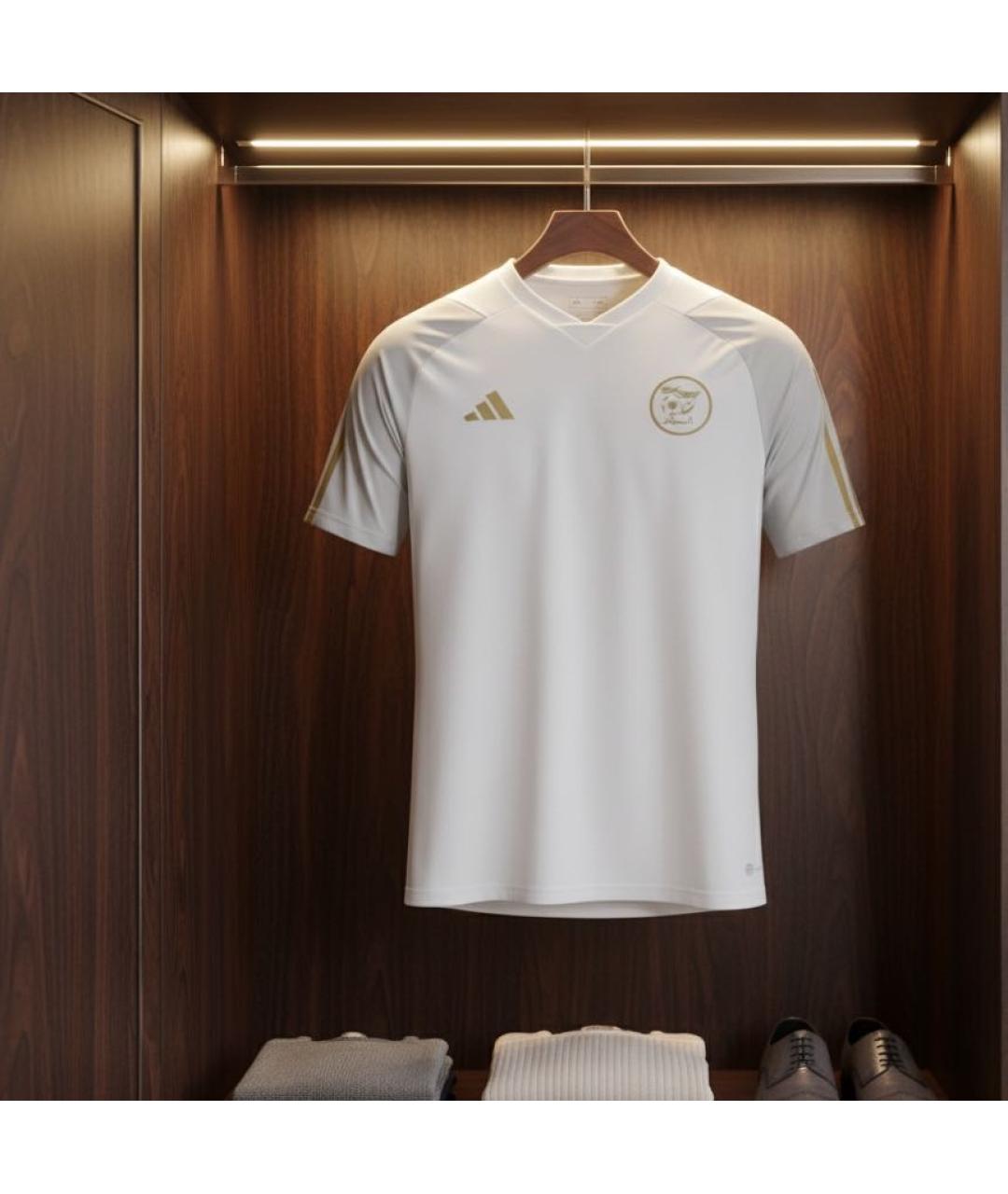 ADIDAS Белая футболка, фото 2