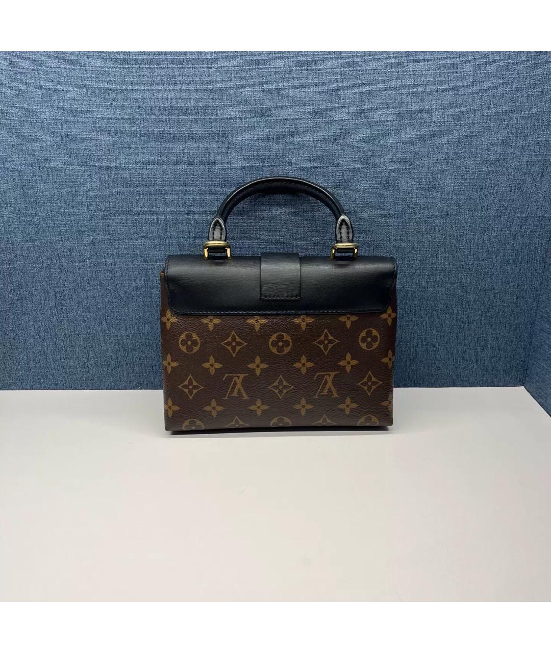 LOUIS VUITTON Коричневая сумка через плечо из лакированной кожи, фото 2