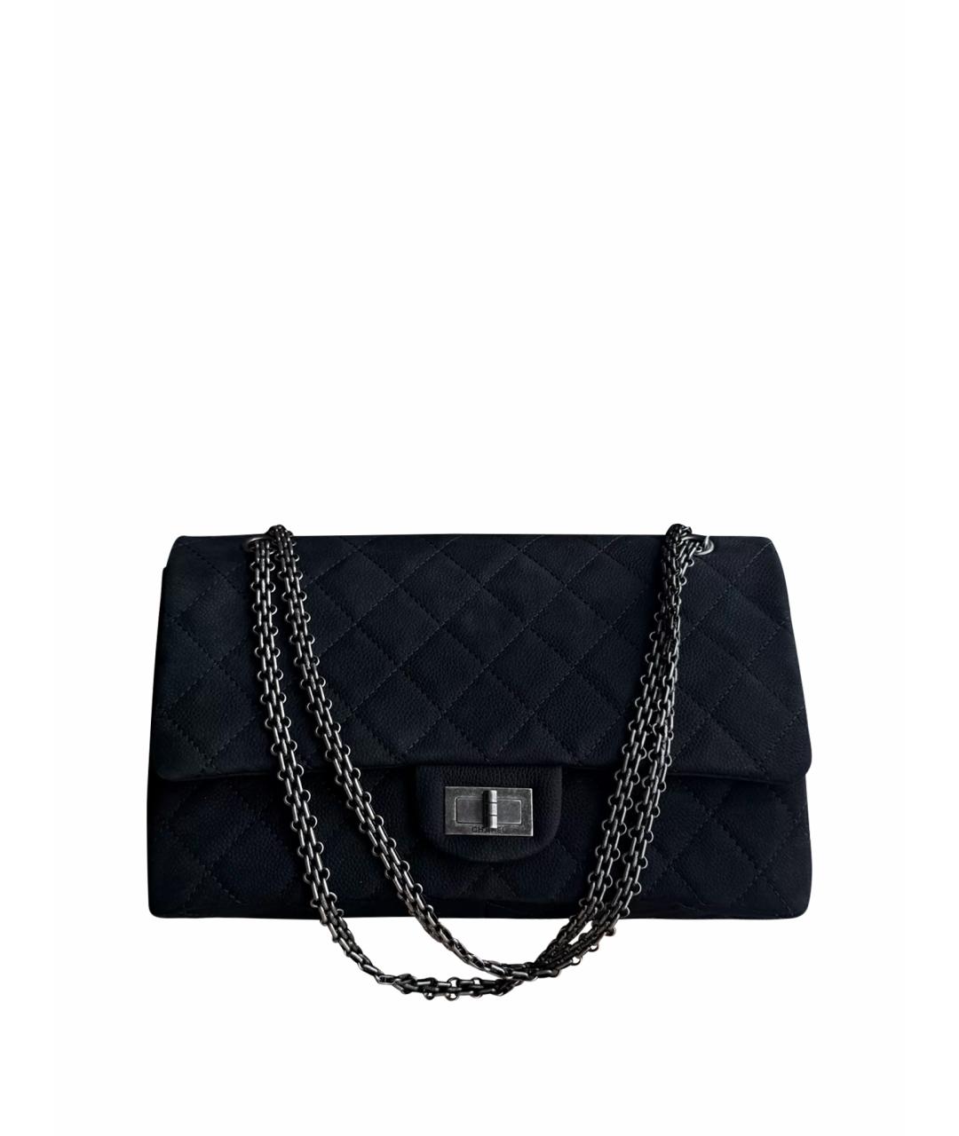 CHANEL Черная замшевая сумка через плечо, фото 1