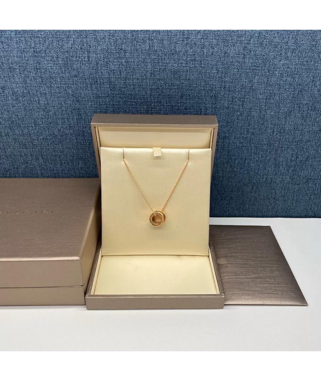 BVLGARI Розовое колье из розового золота, фото 3