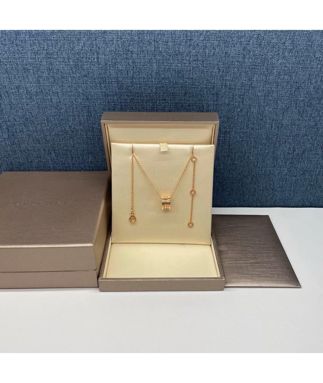 BVLGARI Розовое колье из розового золота, фото 5