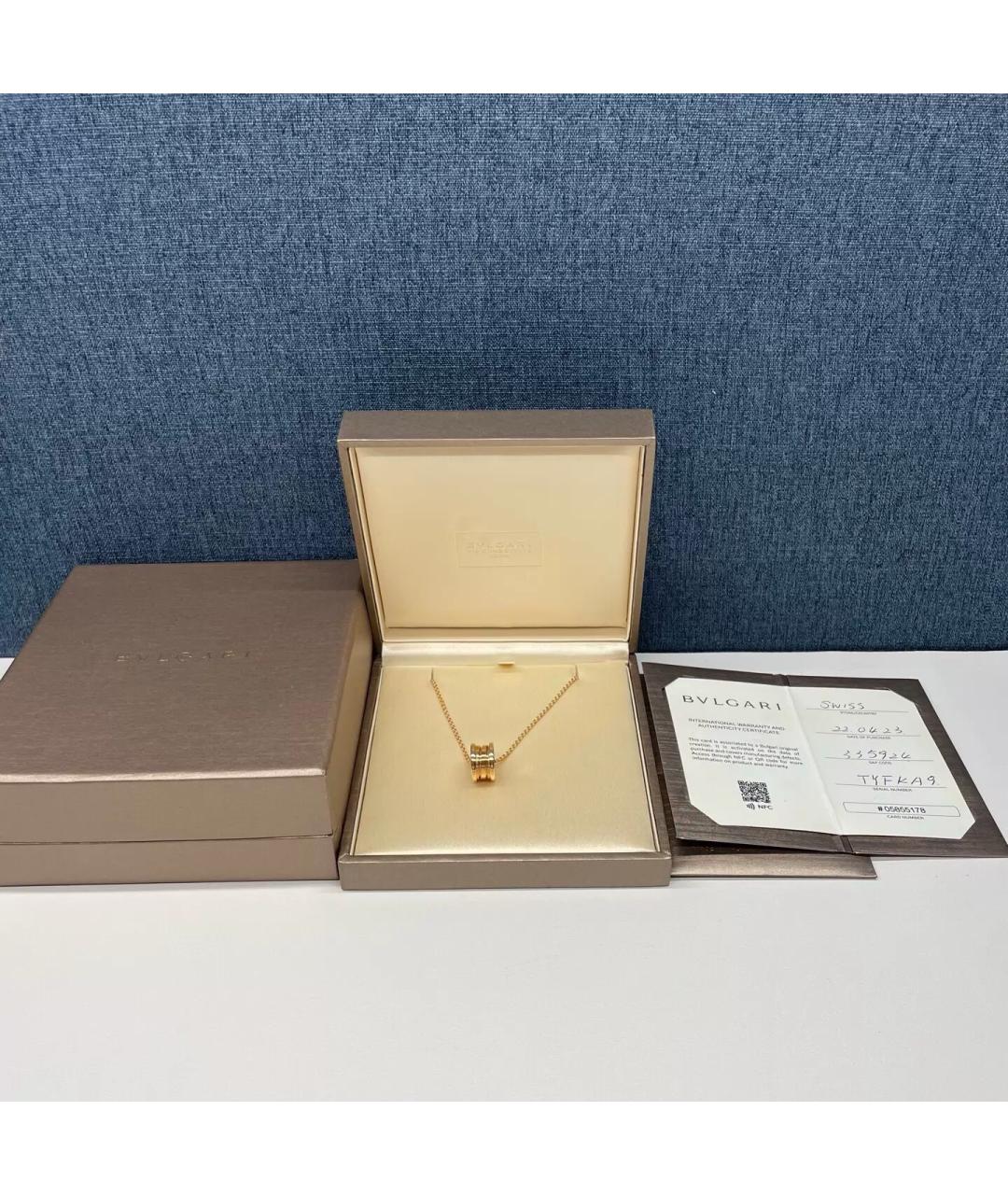 BVLGARI Розовое колье из розового золота, фото 7