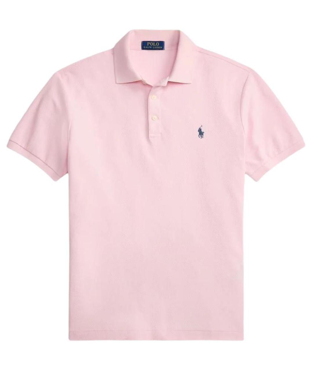 POLO RALPH LAUREN Розовое поло с коротким рукавом, фото 1