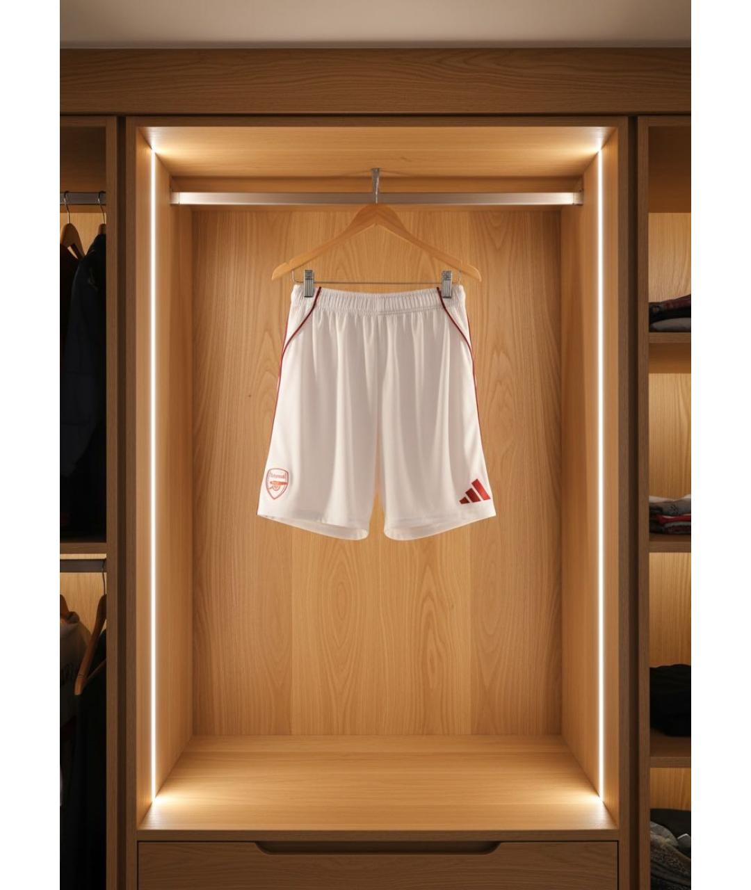 ADIDAS Белые шорты, фото 2