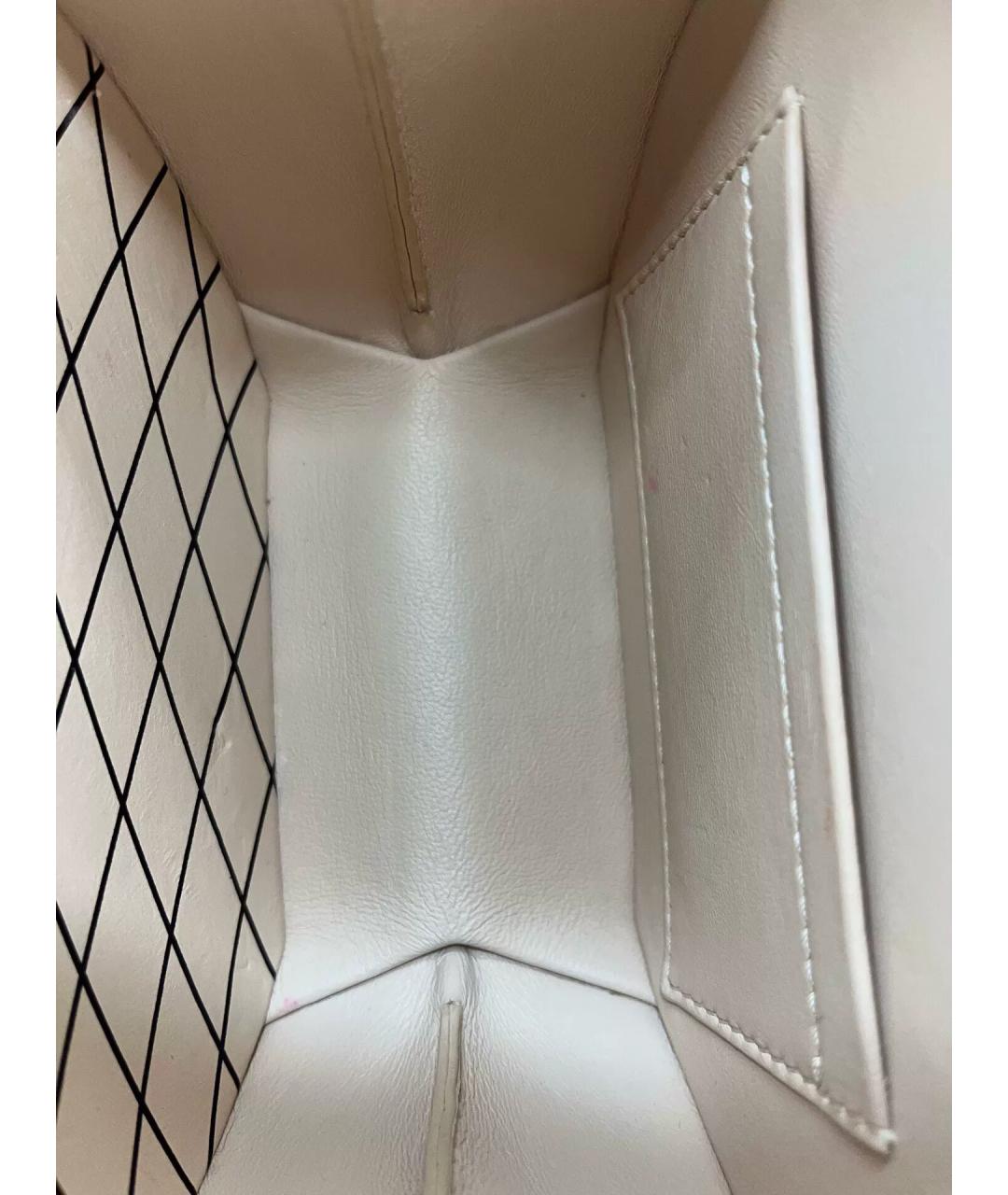 LOUIS VUITTON Коричневая кожаная сумка через плечо, фото 7