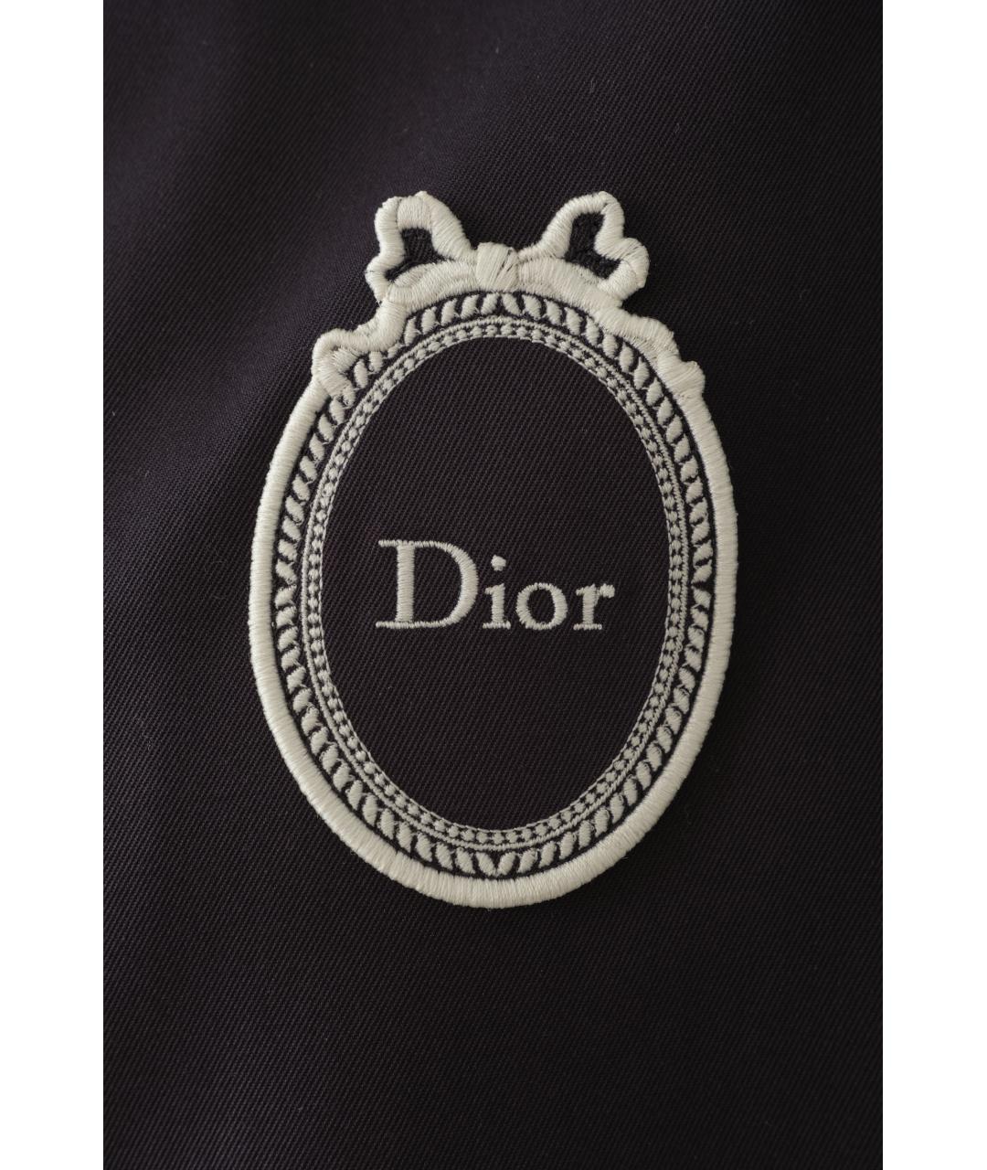 CHRISTIAN DIOR Темно-синяя хлопковая куртка, фото 9