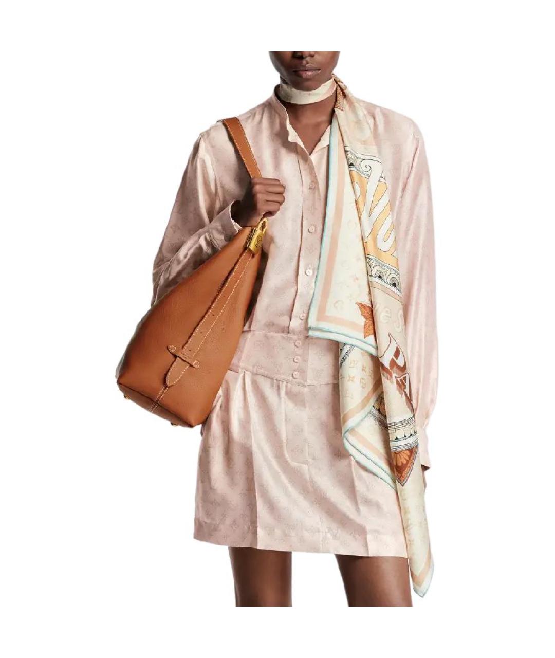 LOUIS VUITTON Розовое вечернее платье, фото 4