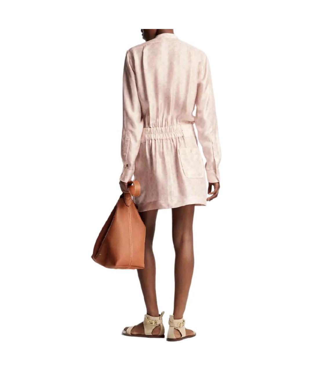 LOUIS VUITTON Розовое вечернее платье, фото 3