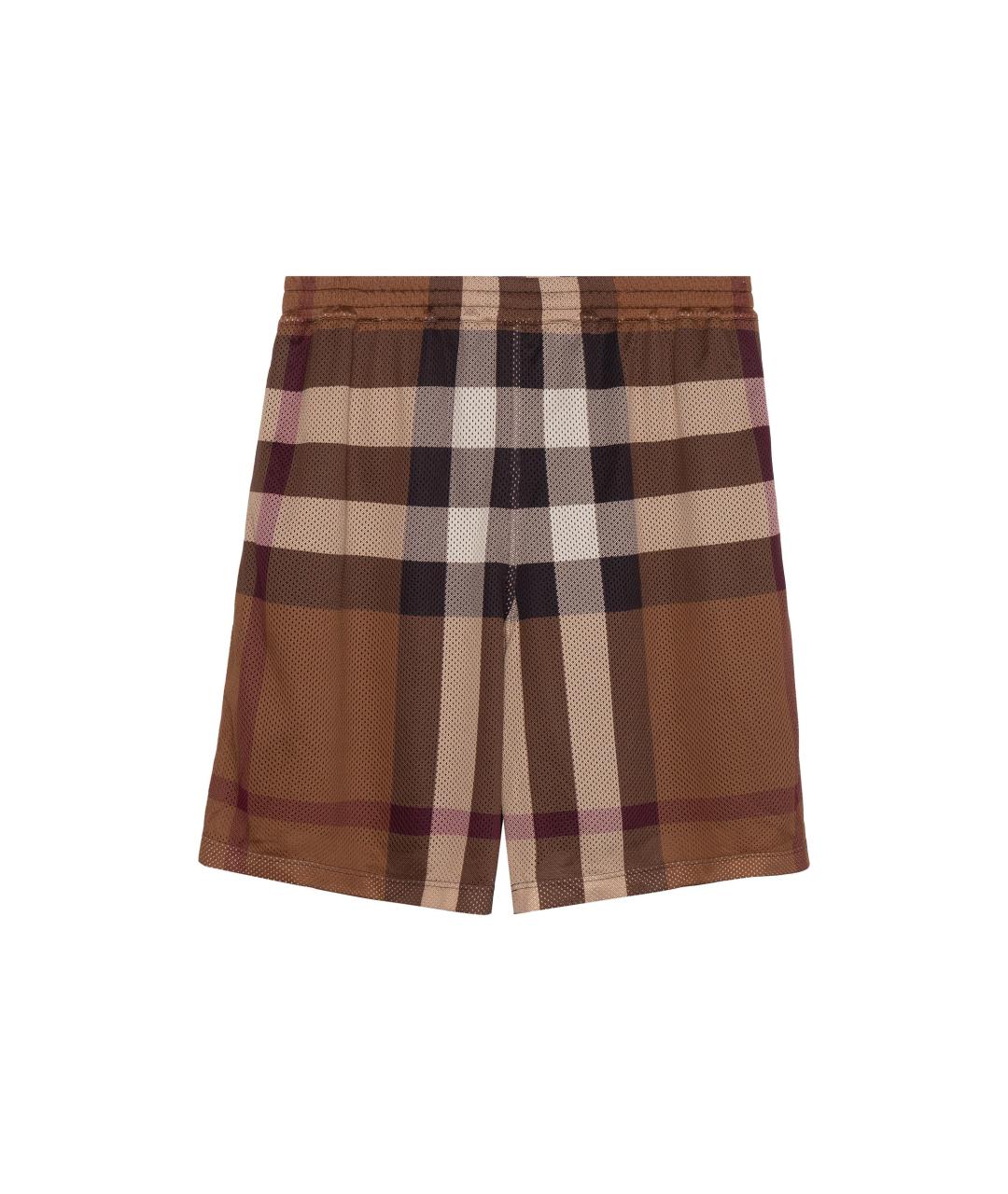 BURBERRY Коричневые шорты, фото 1