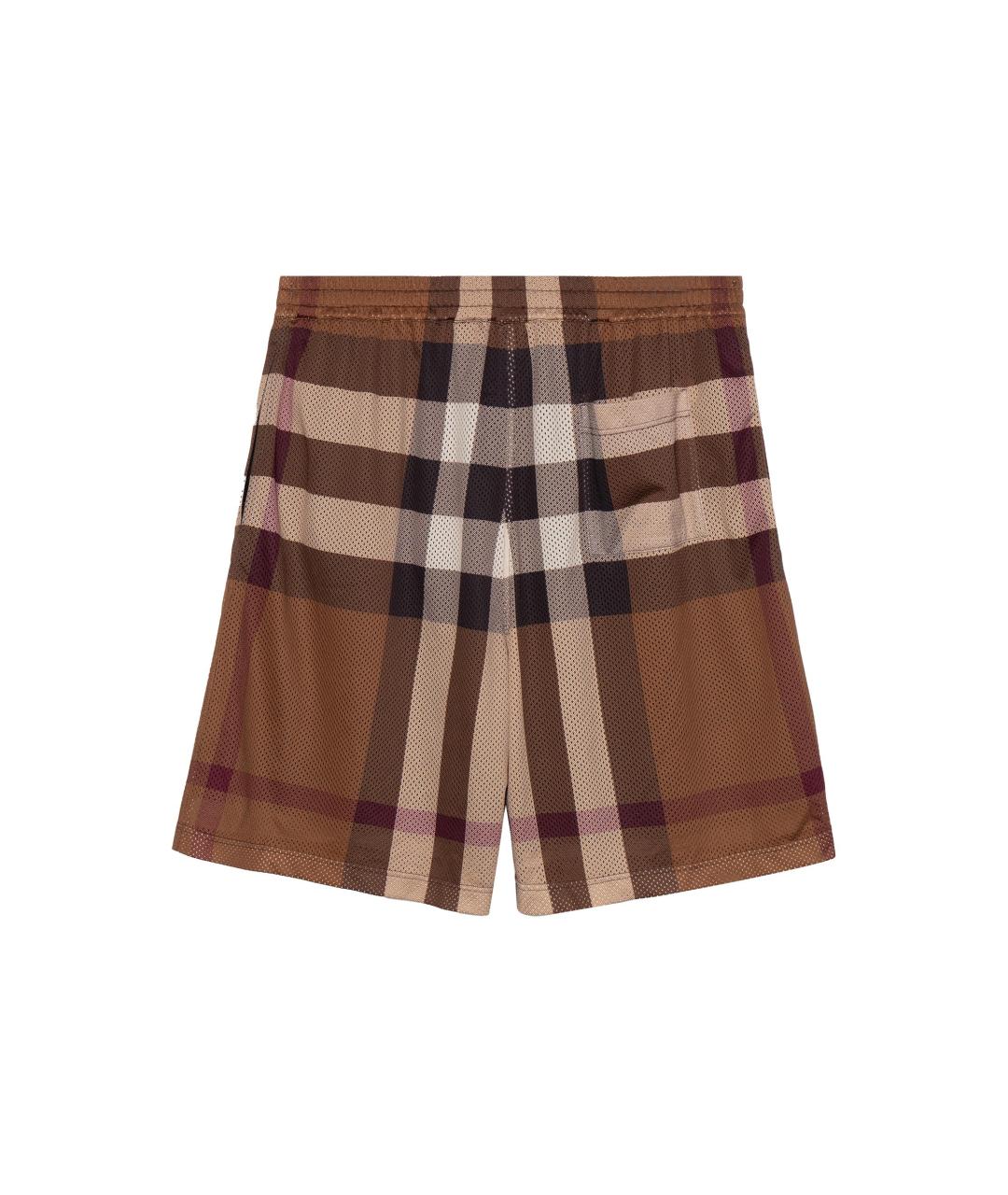 BURBERRY Коричневые шорты, фото 2