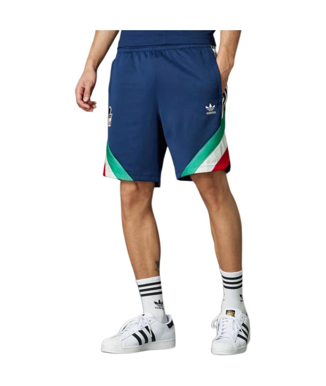 ADIDAS Синие шорты, фото 2