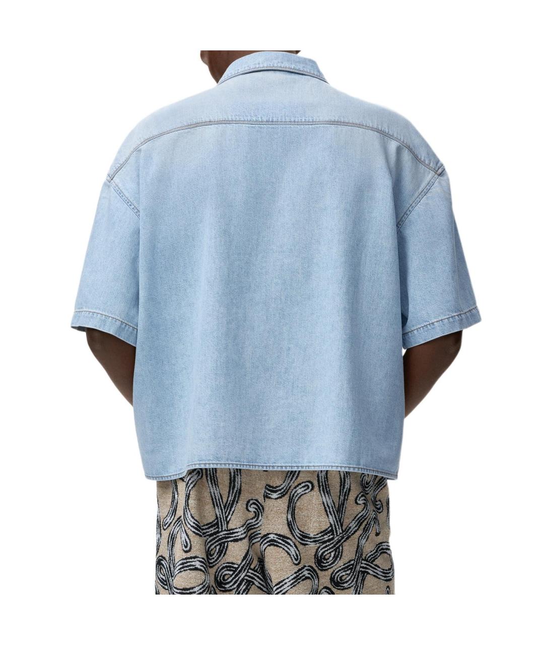 LOEWE Синяя кэжуал рубашка, фото 2