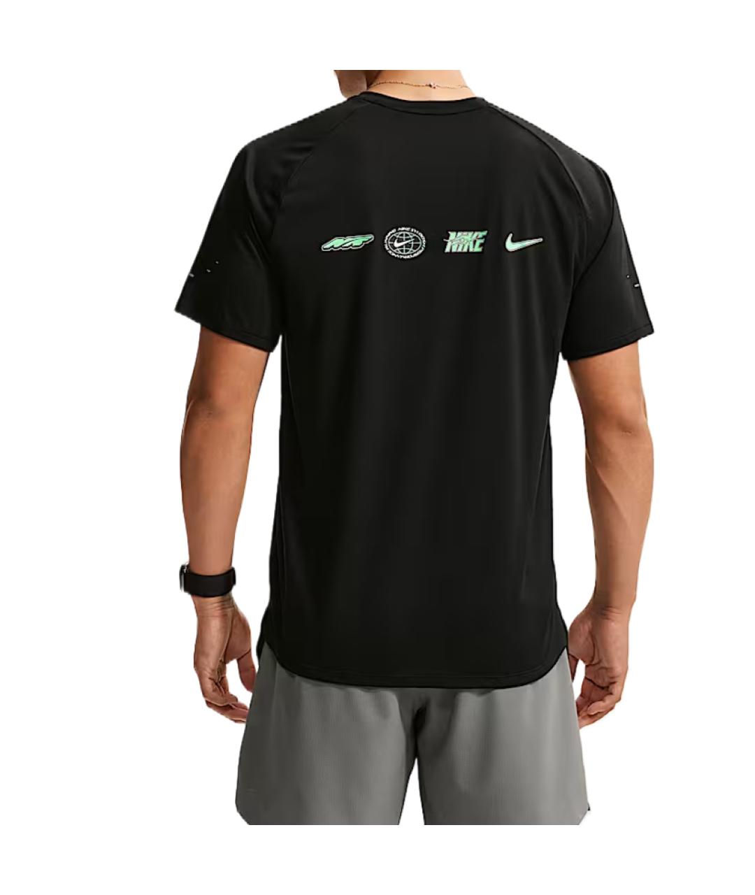 NIKE Черная футболка, фото 2