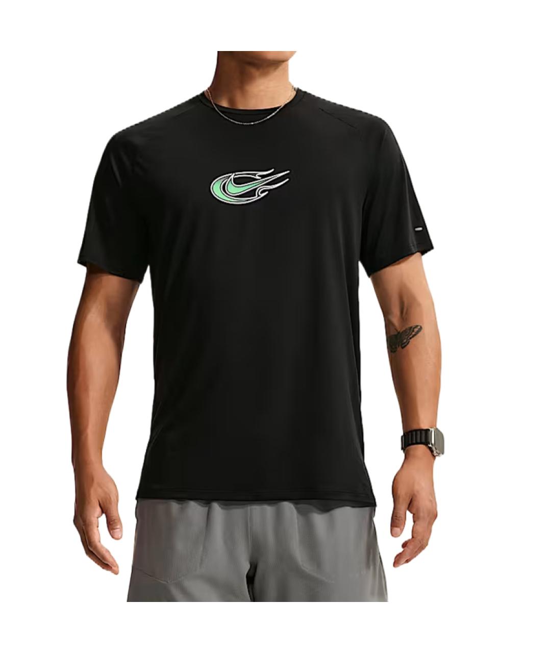 NIKE Черная футболка, фото 3