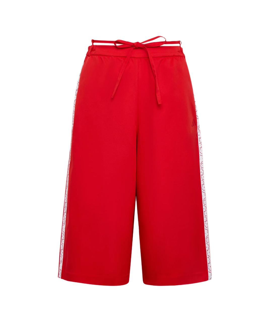 ADIDAS Красные спортивные брюки и шорты, фото 1