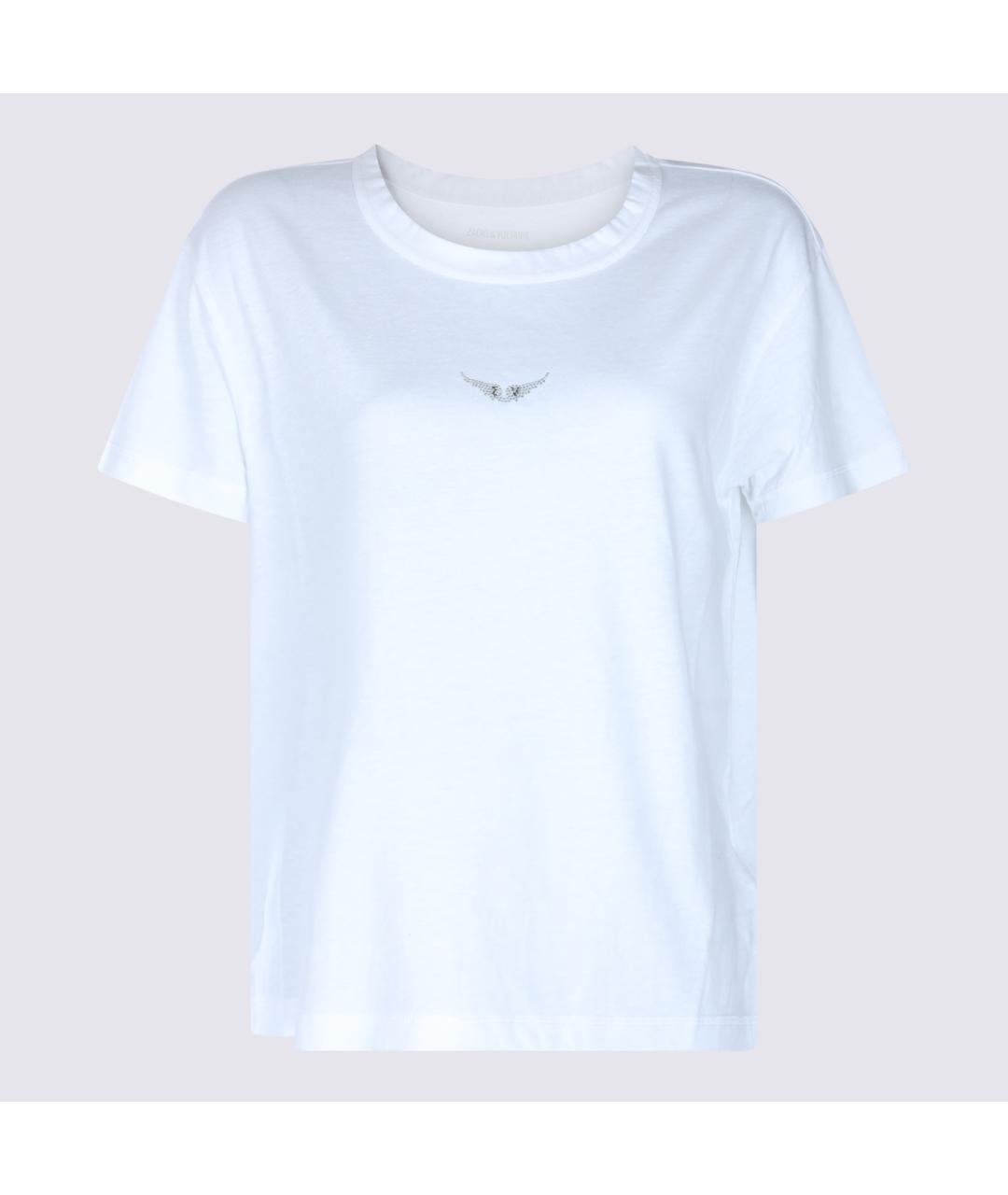 ZADIG & VOLTAIRE Белая полиэстеровая футболка, фото 5