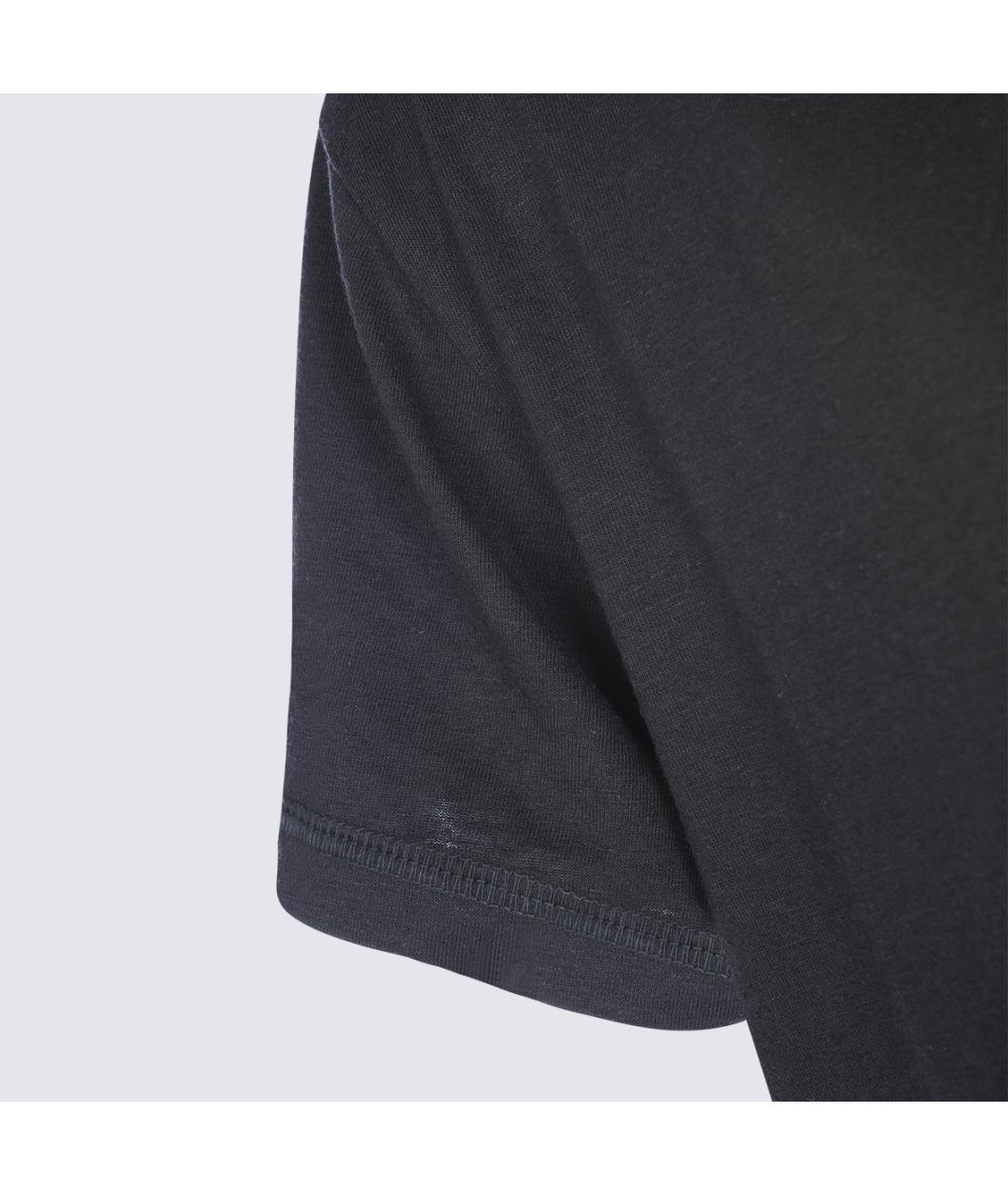 ZADIG & VOLTAIRE Черная полиэстеровая футболка, фото 4